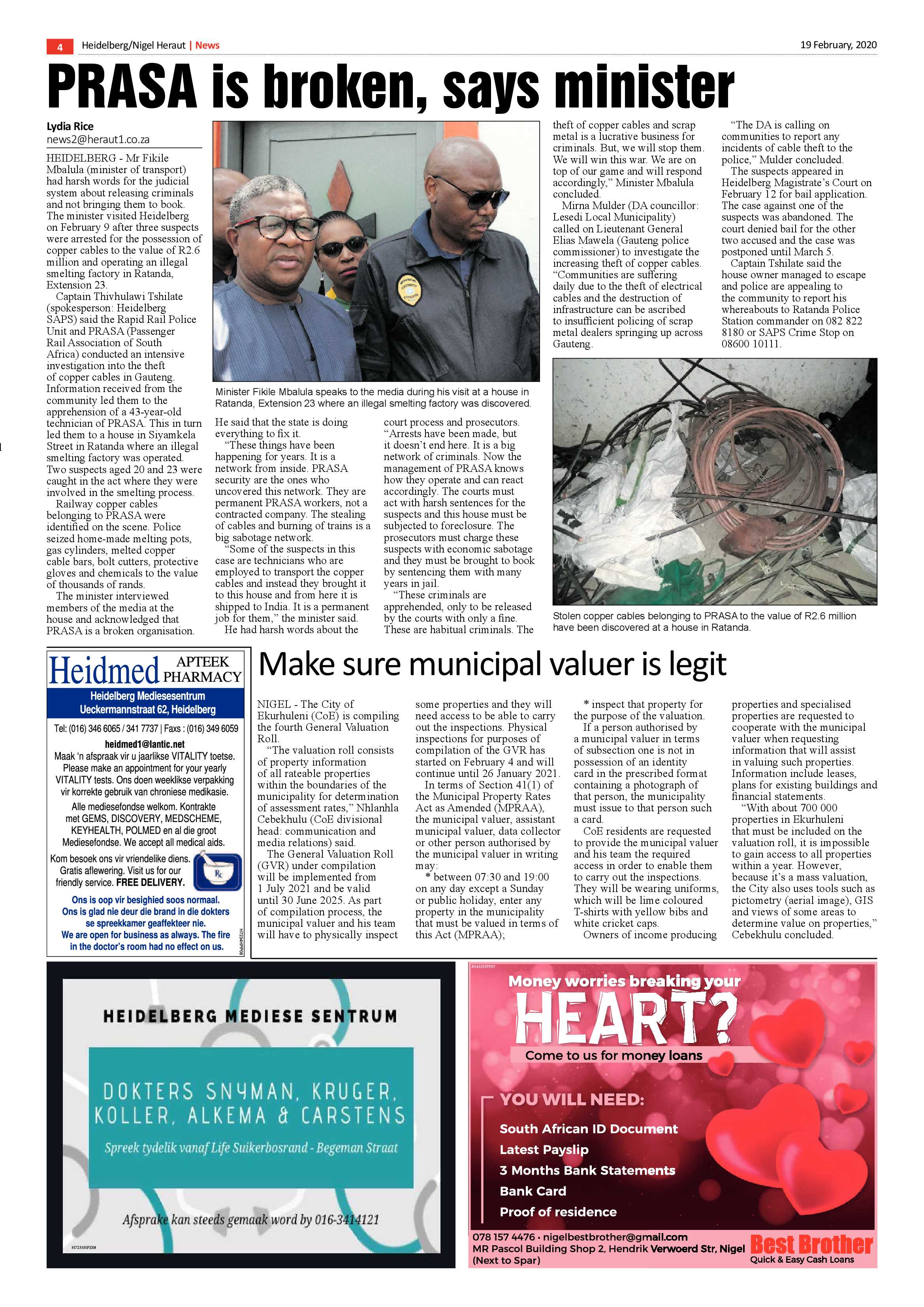 Heidelberg Nigel Heraut 19 February 2020 page 4