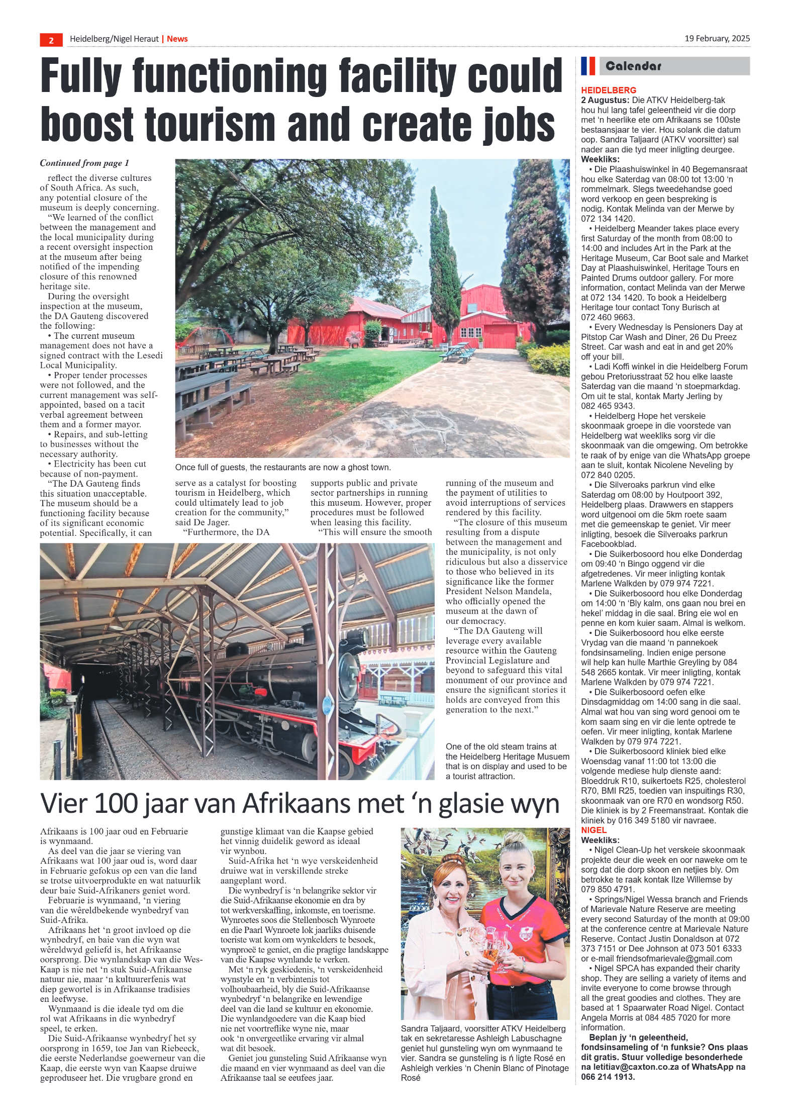 Heidelberg Nigel Heraut 19 February 2025 page 2