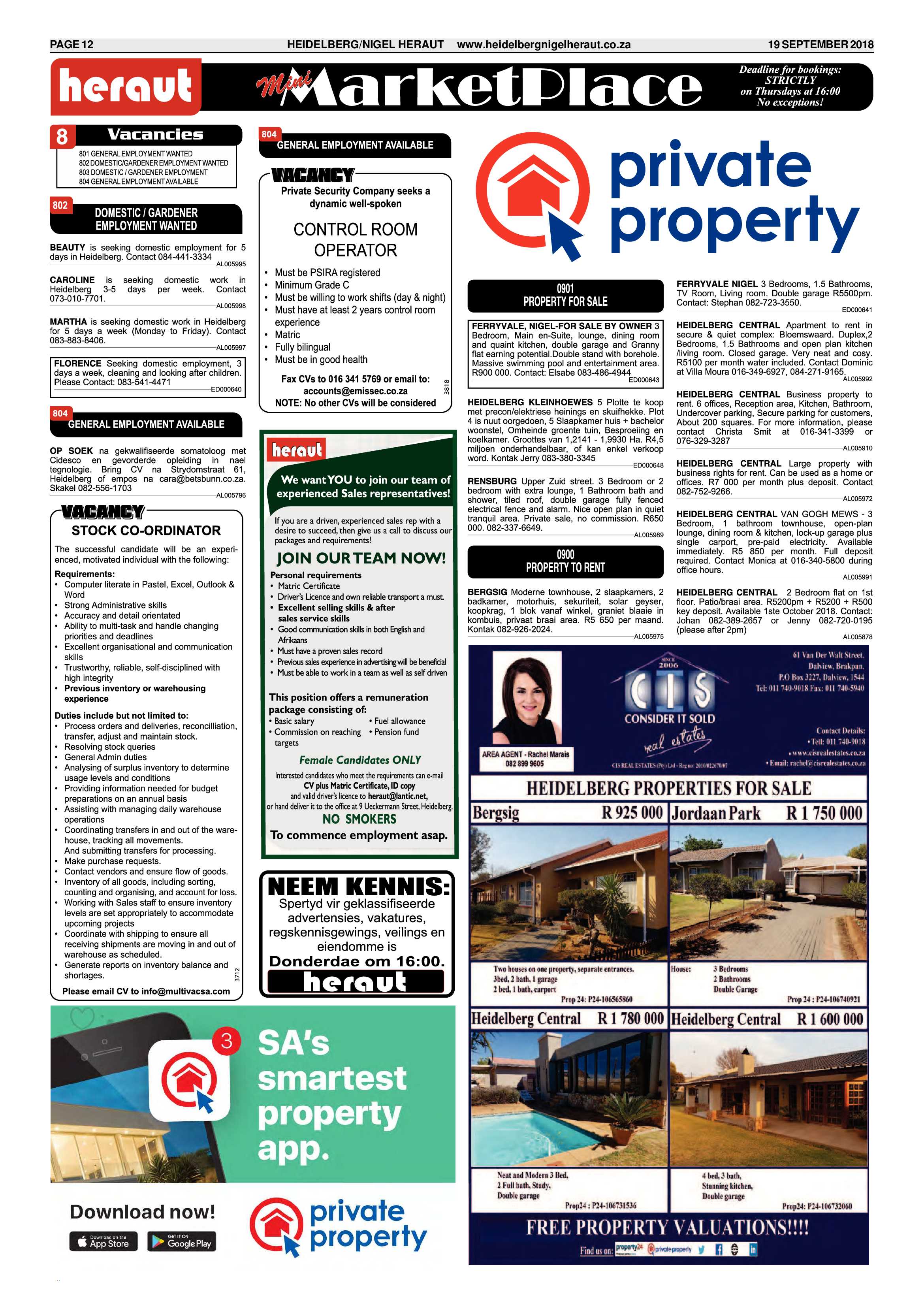 Heidelberg Nigel Heraut 19 September 2018 page 12