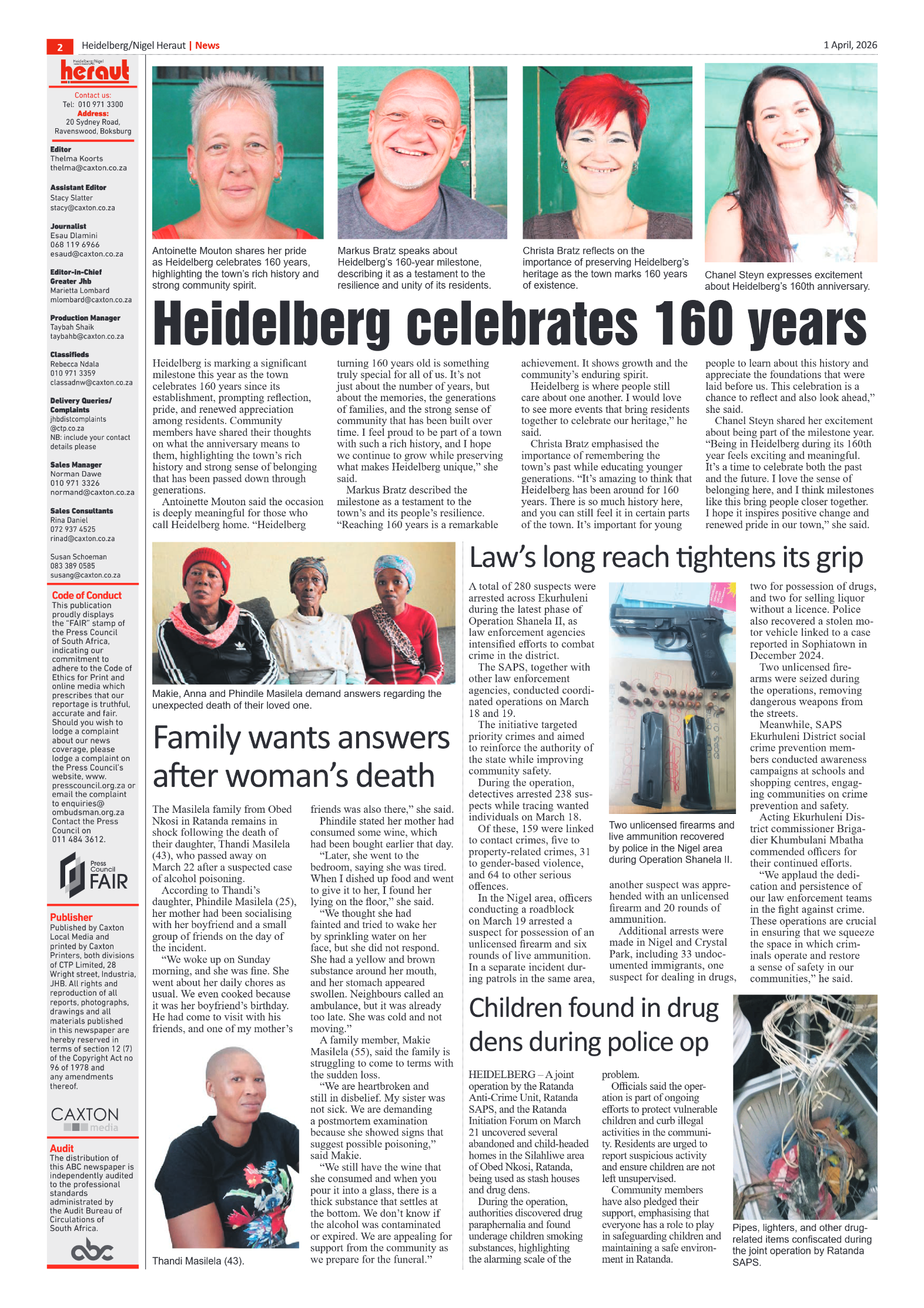 Heidelberg Nigel Heraut 1 April 2026 page 2