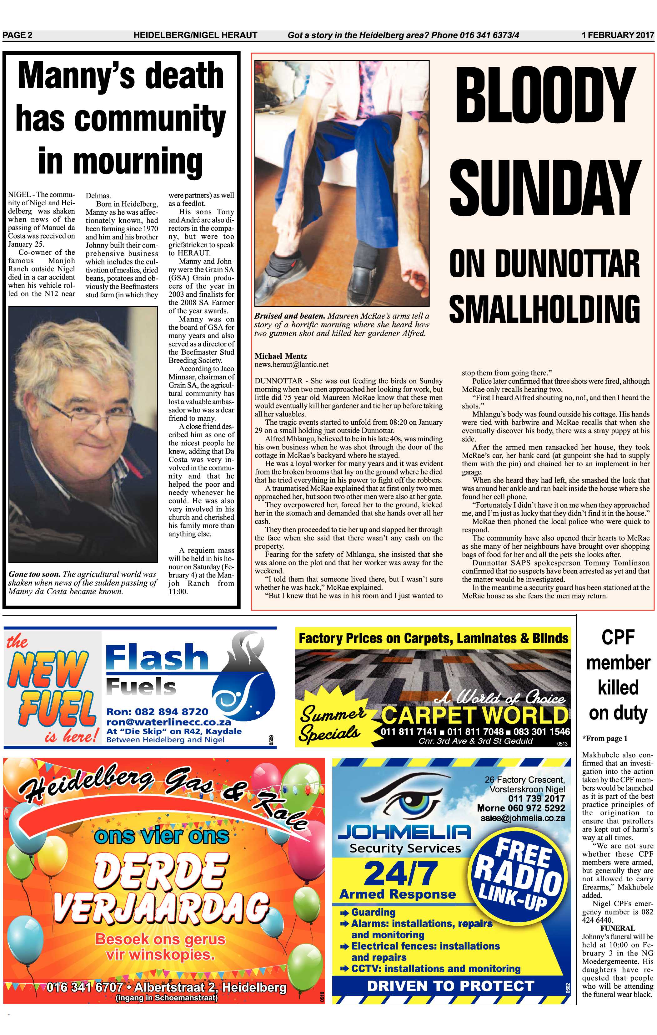 Heidelberg Nigel Heraut 1 February 2017 page 2