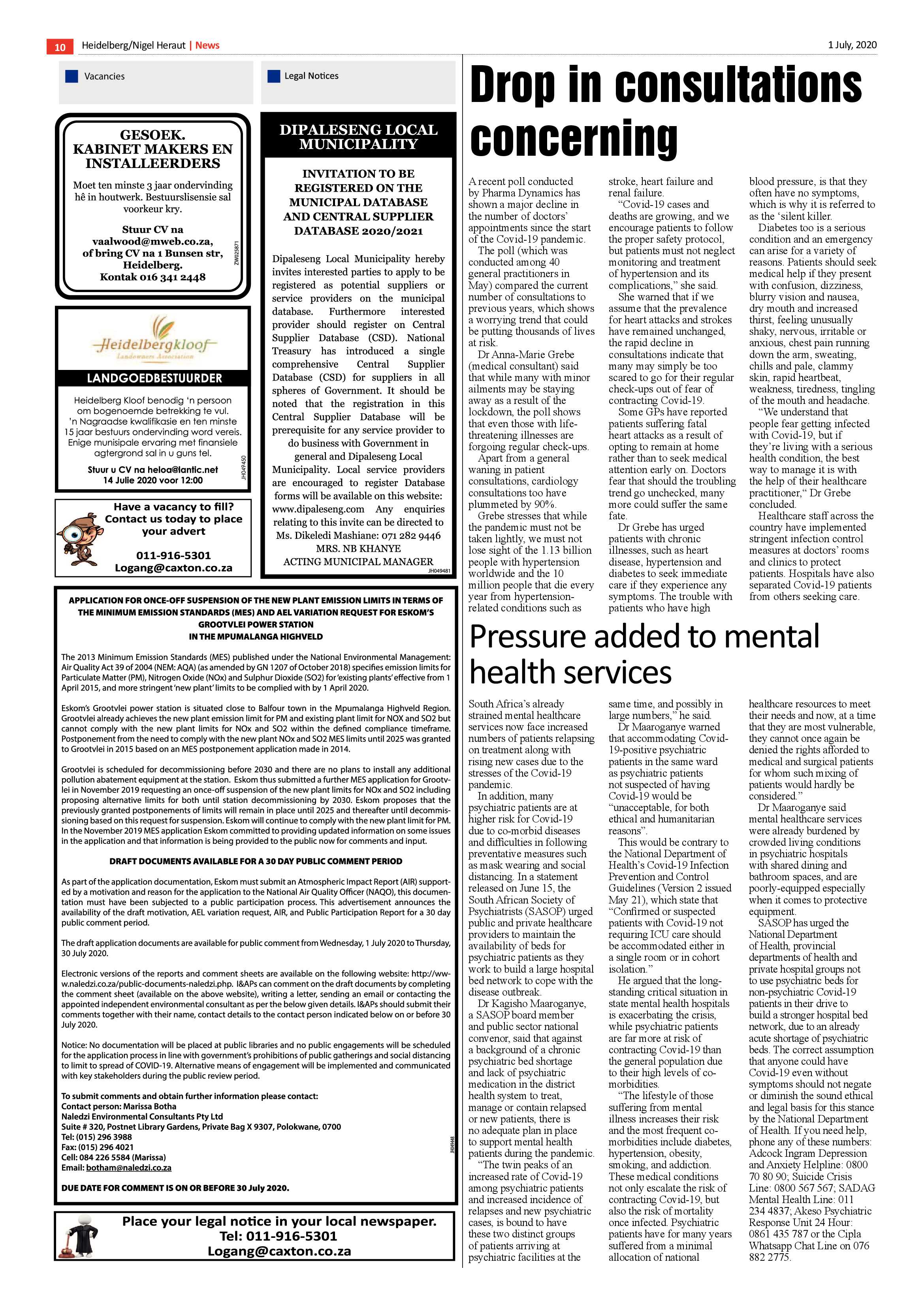 Heidelberg Nigel Heraut 1 July 2020 page 10