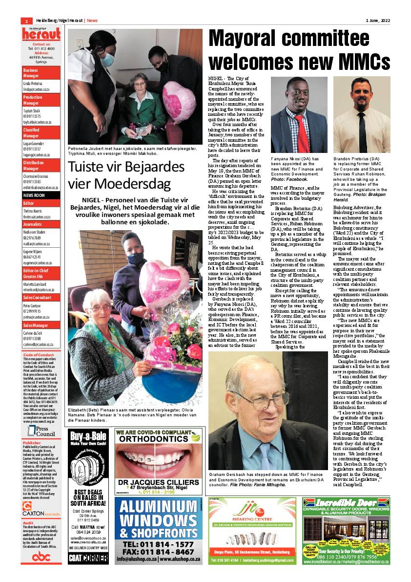 Heidelberg Nigel Heraut 1 June 2022 page 2