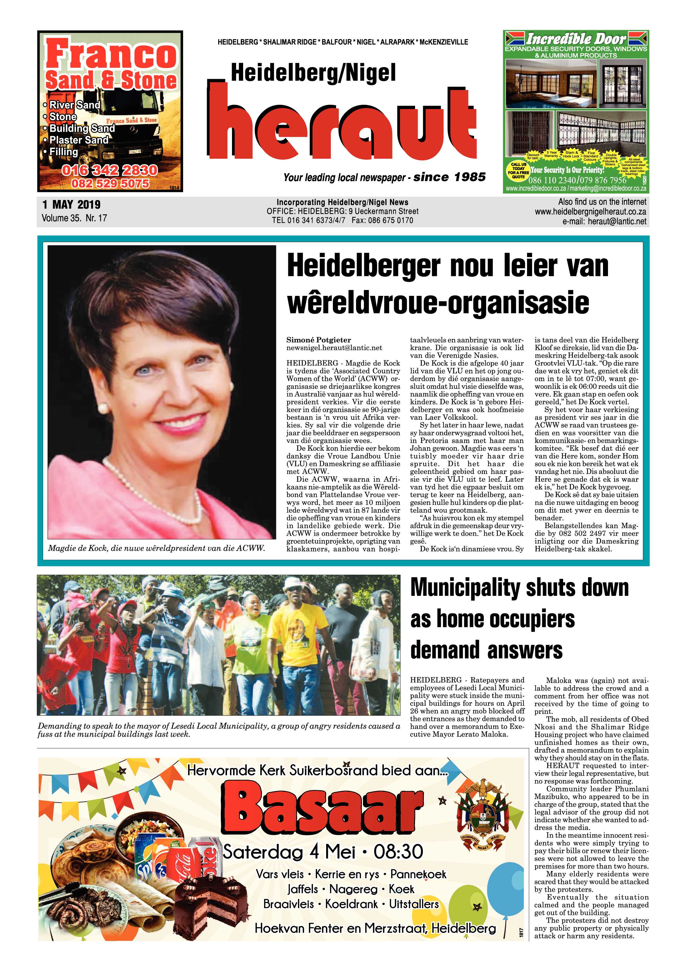 Heidelberg Nigel Heraut 1 May 2019 page 1