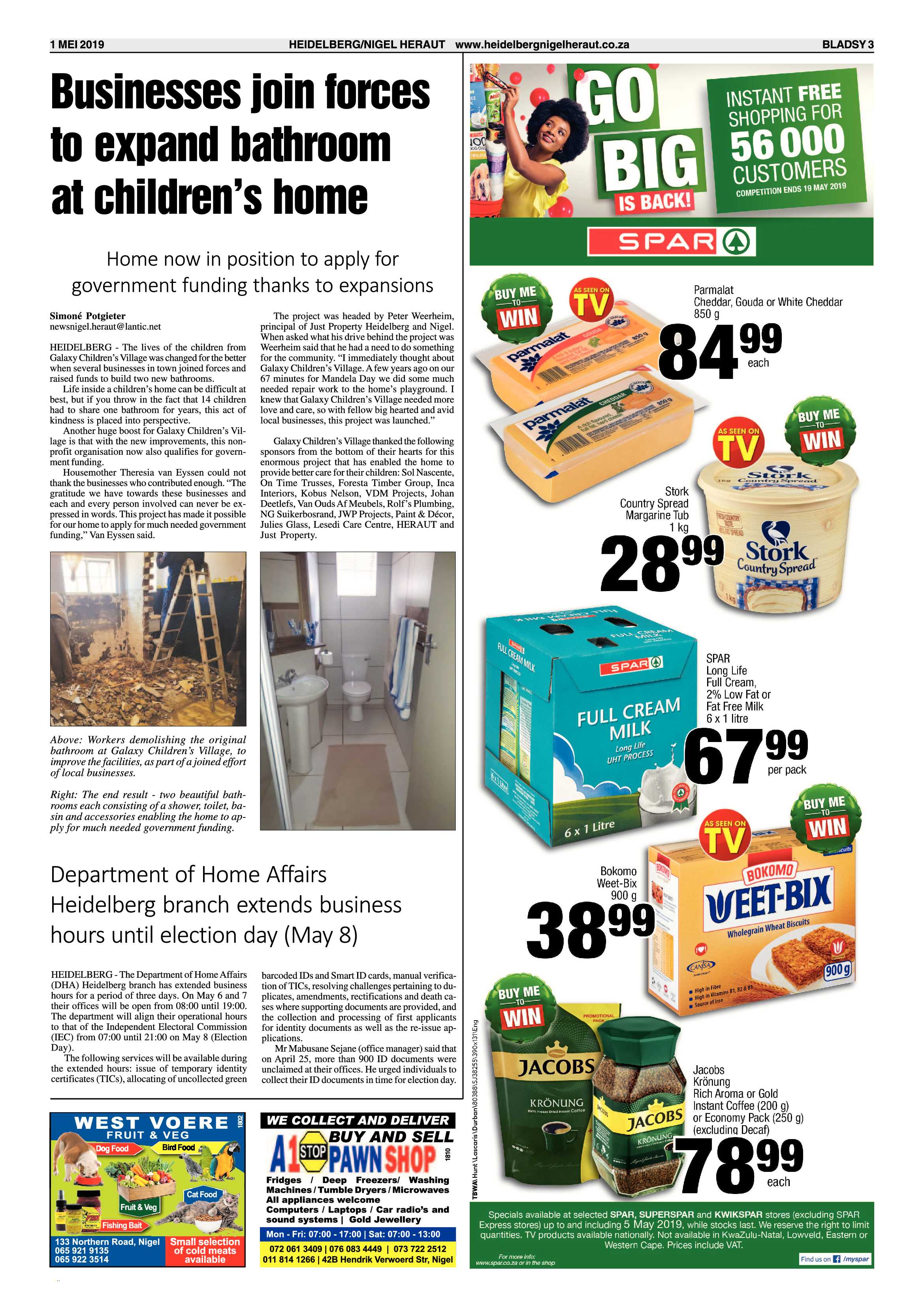 Heidelberg Nigel Heraut 1 May 2019 page 3