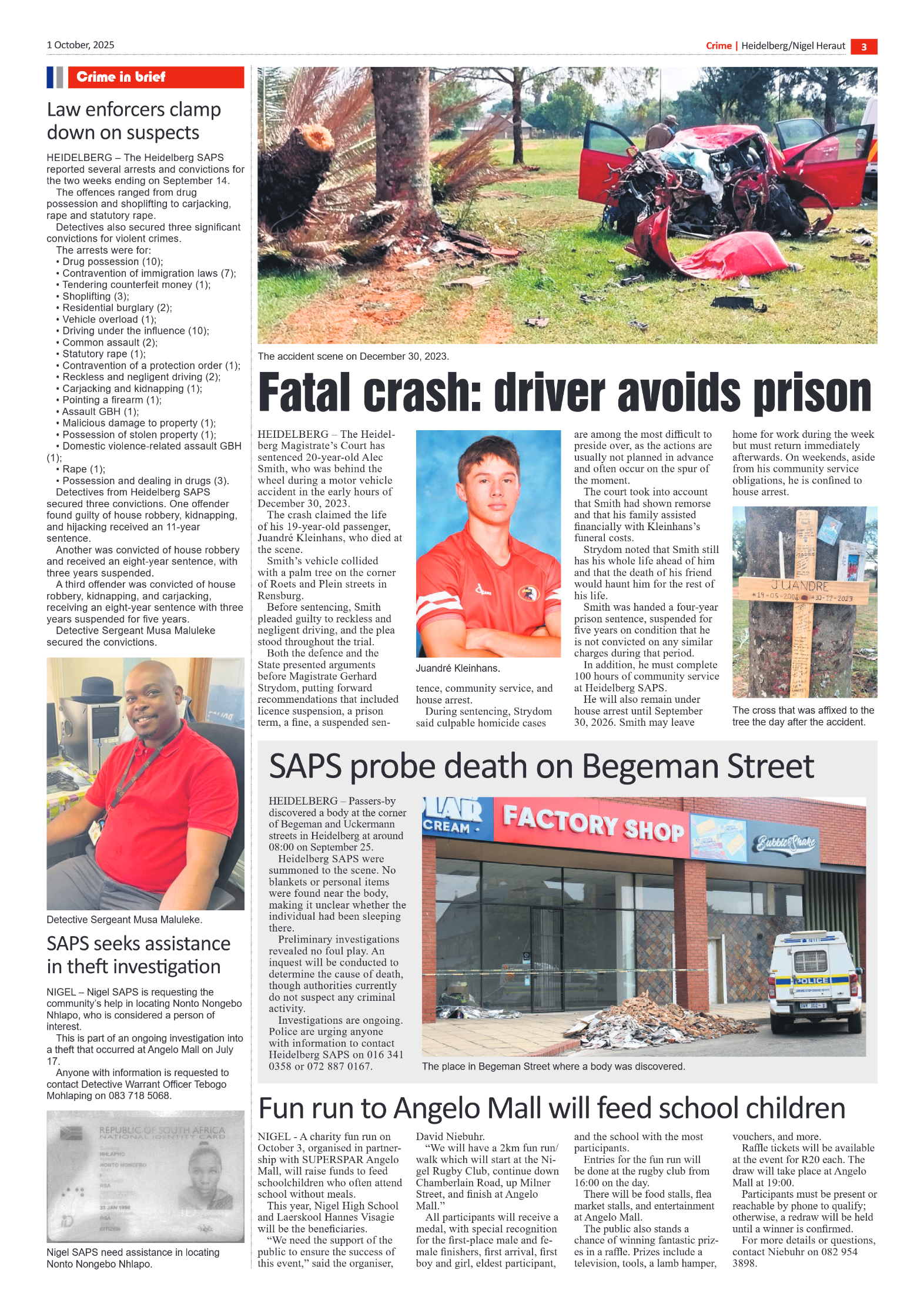 Heidelberg Nigel Heraut 1 October 2025 page 3