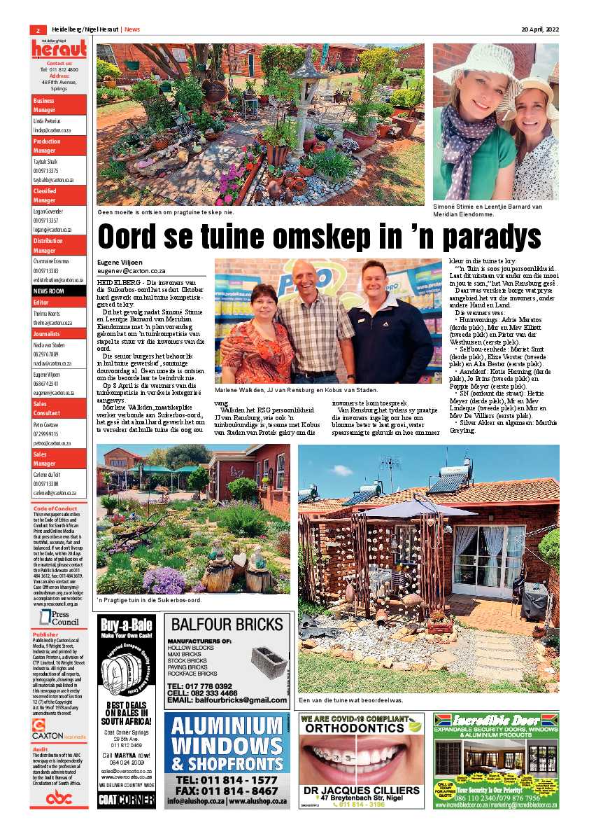 Heidelberg Nigel Heraut 20 April 2022 page 2