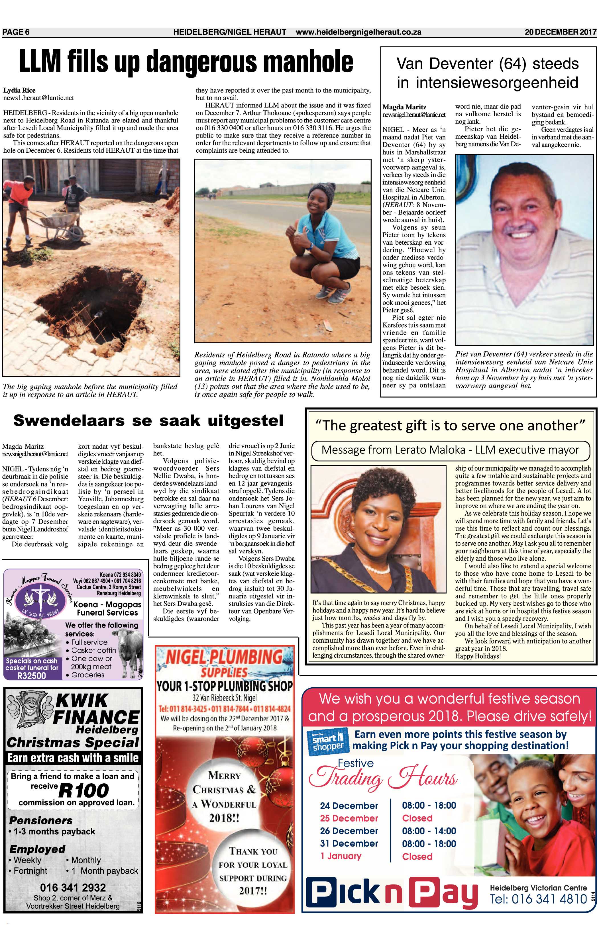 Heidelberg Nigel Heraut 20 December 2017 page 6