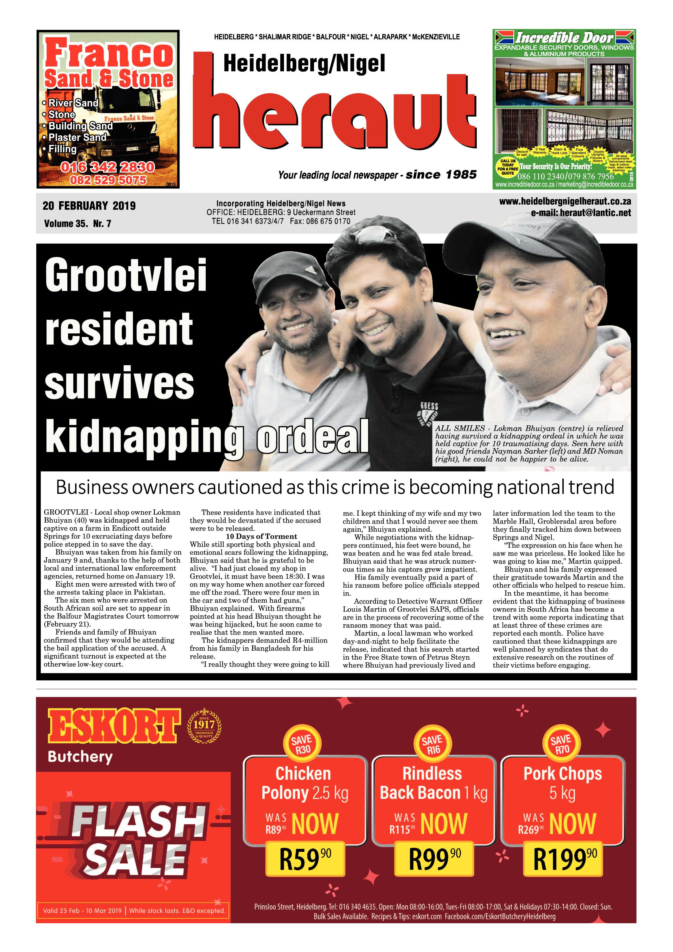 Heidelberg Nigel Heraut 20 February 2019 page 1