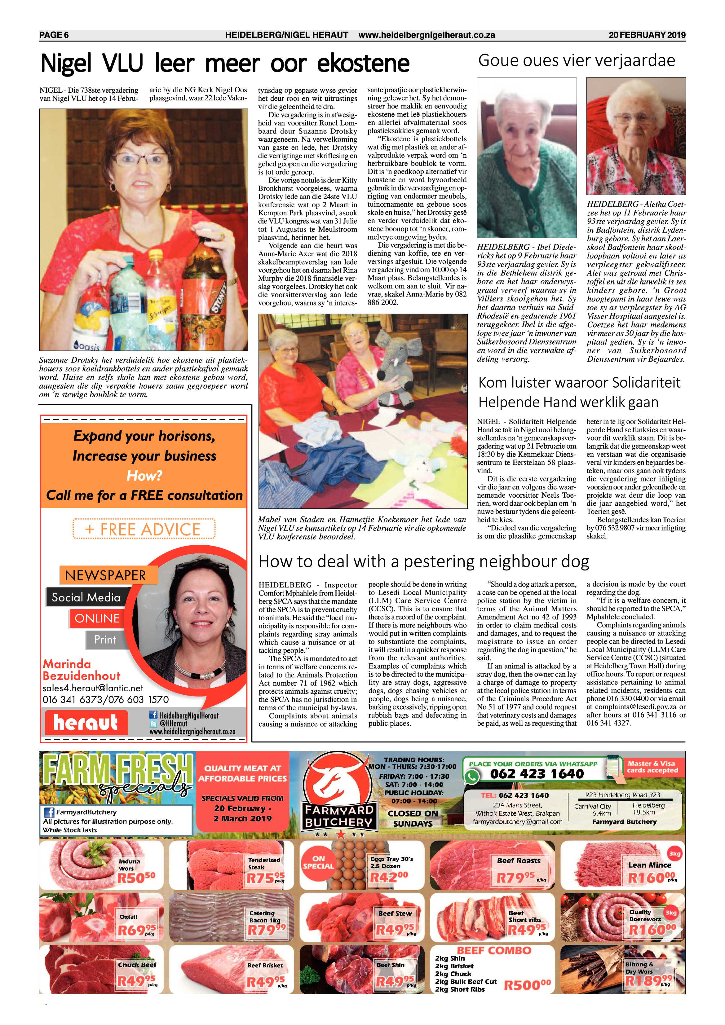 Heidelberg Nigel Heraut 20 February 2019 page 6