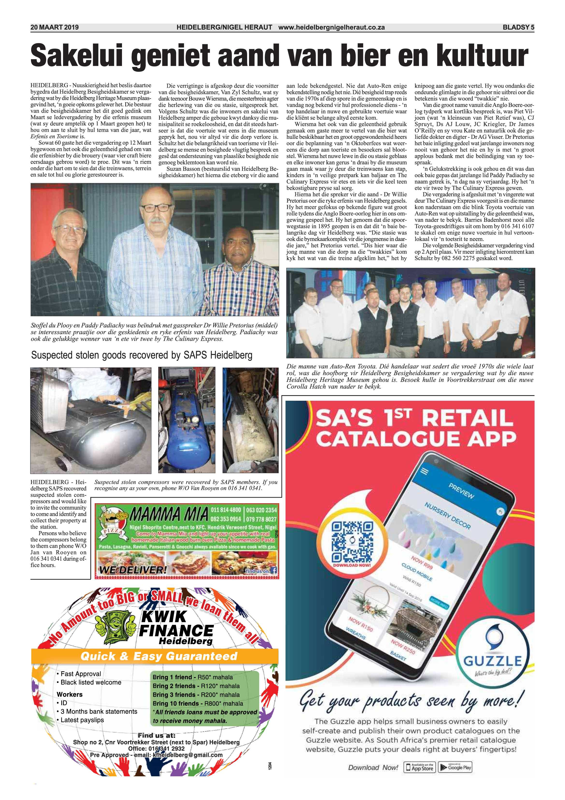 Heidelberg Nigel Heraut 20 March 2019 page 5