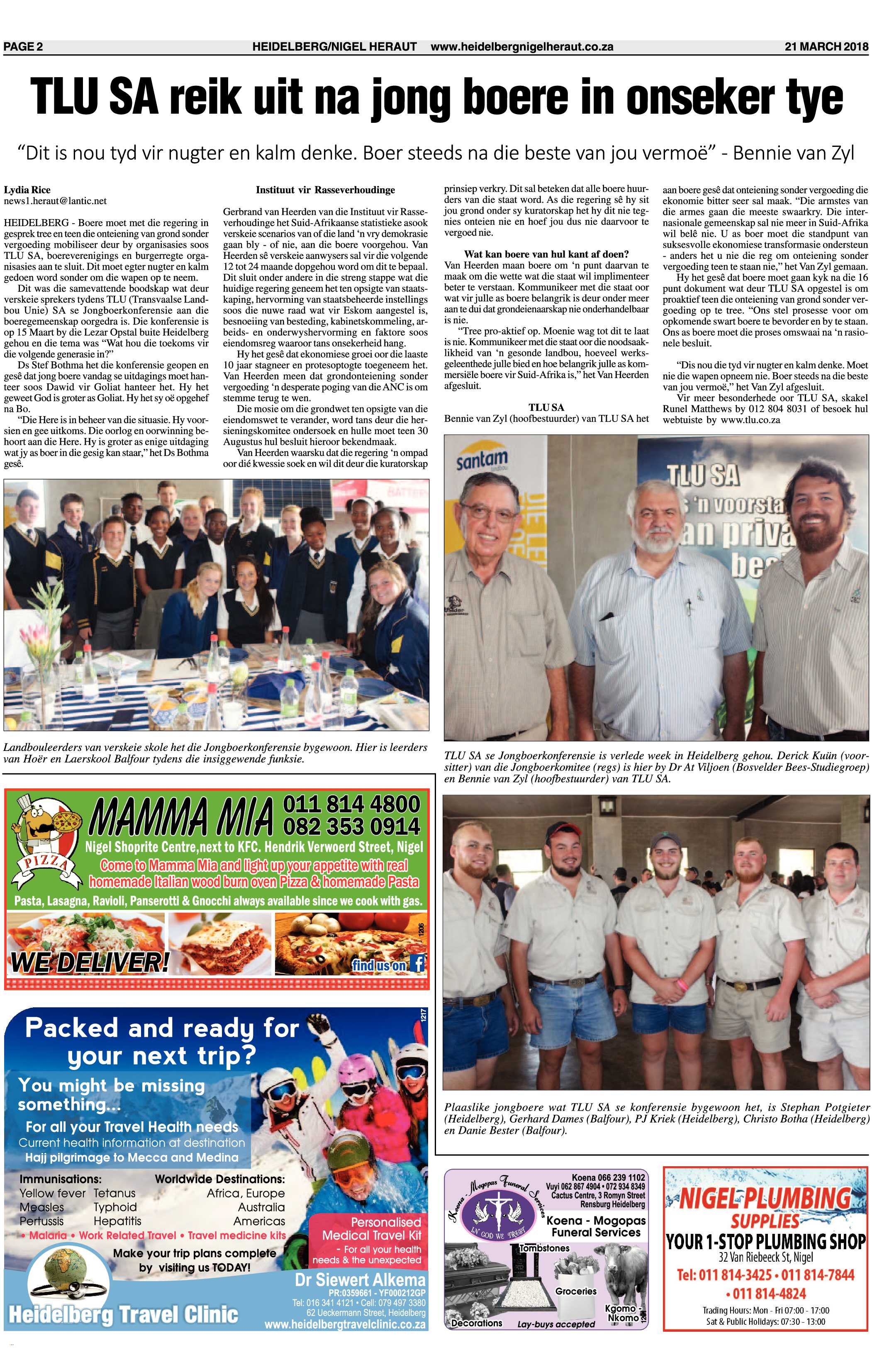 Heidelberg Nigel Heraut 21 March 2018 page 2