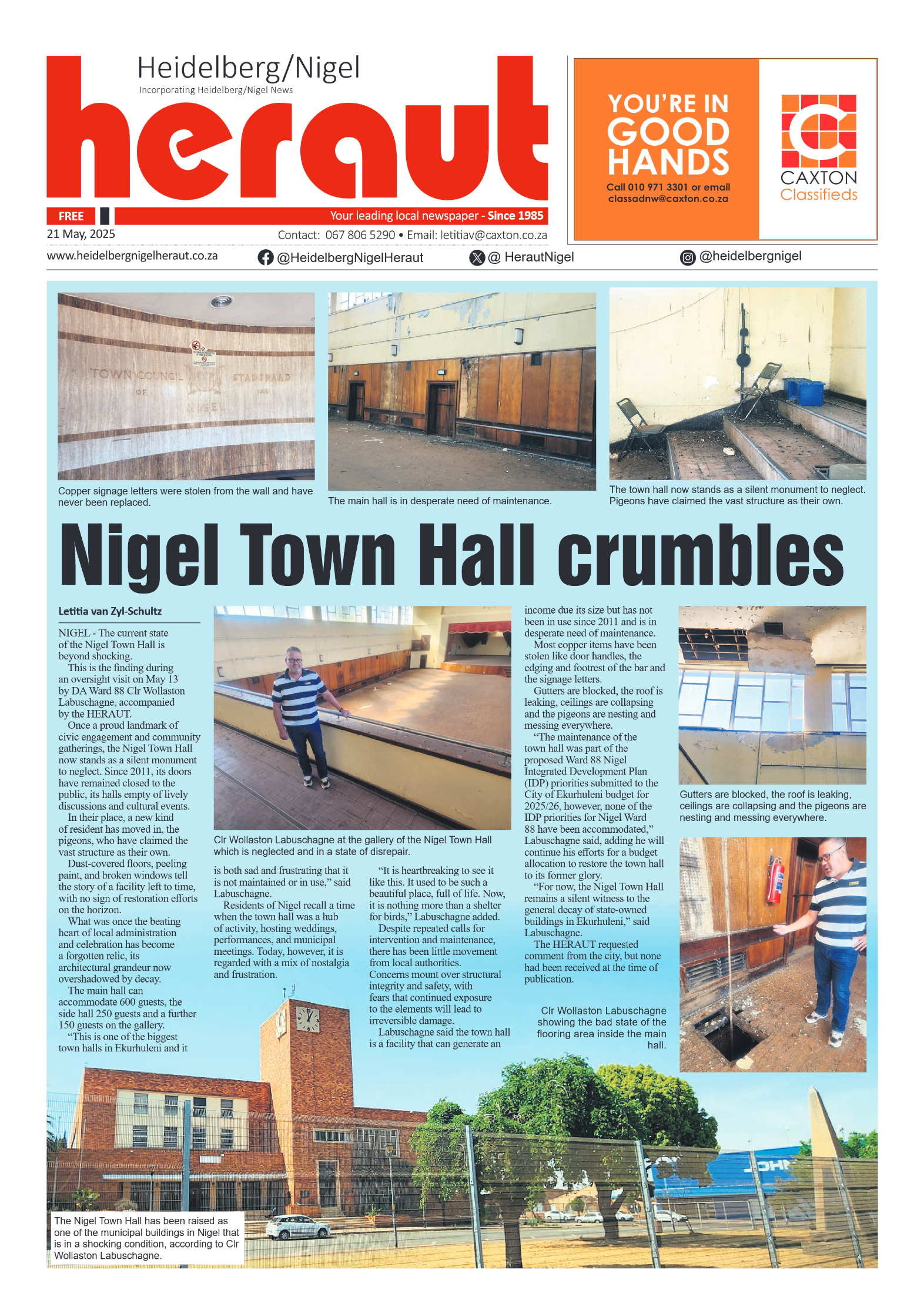 Heidelberg Nigel Heraut 21 May 2025 page 1