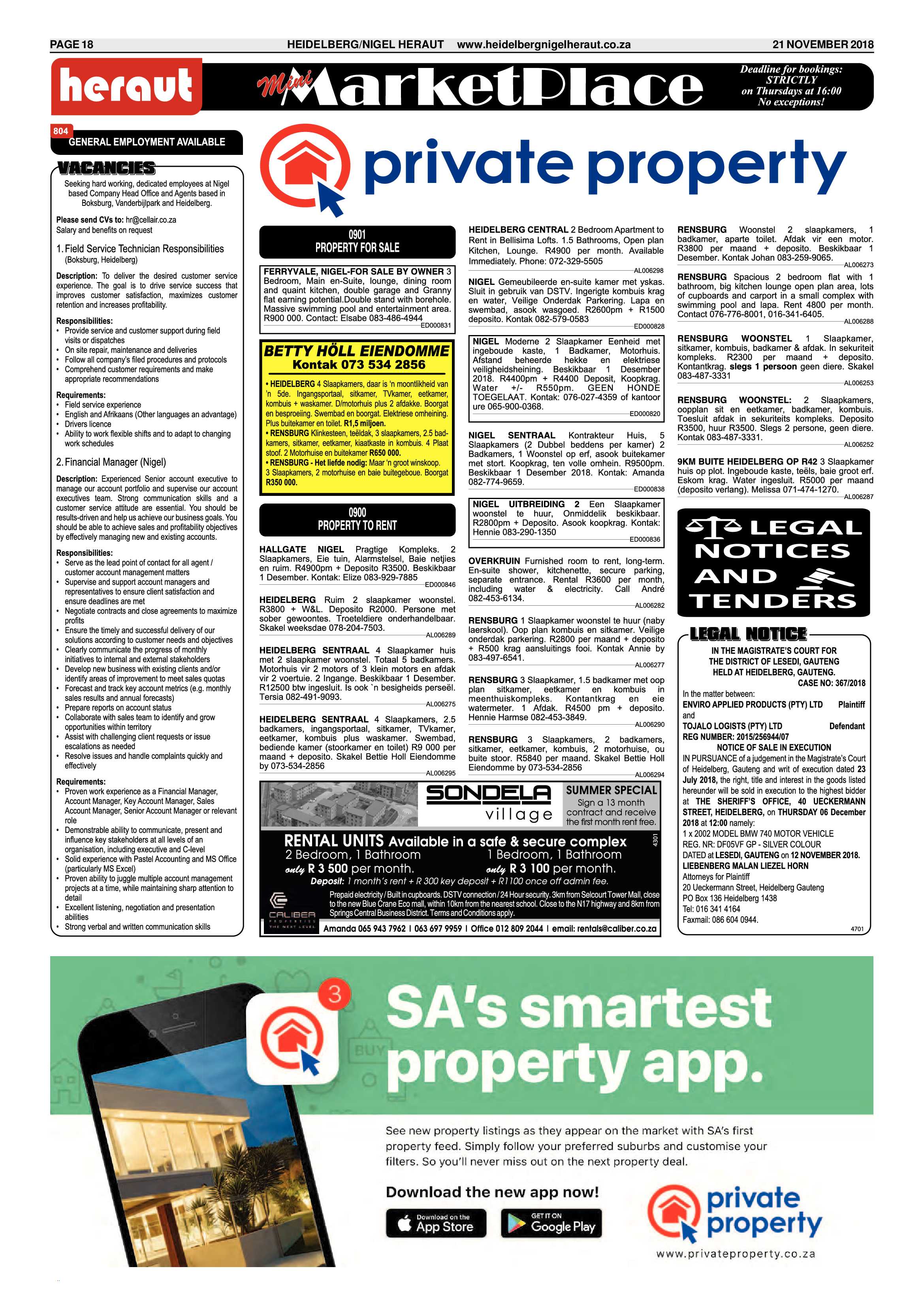 Heidelberg Nigel Heraut 21 November 2018 page 18