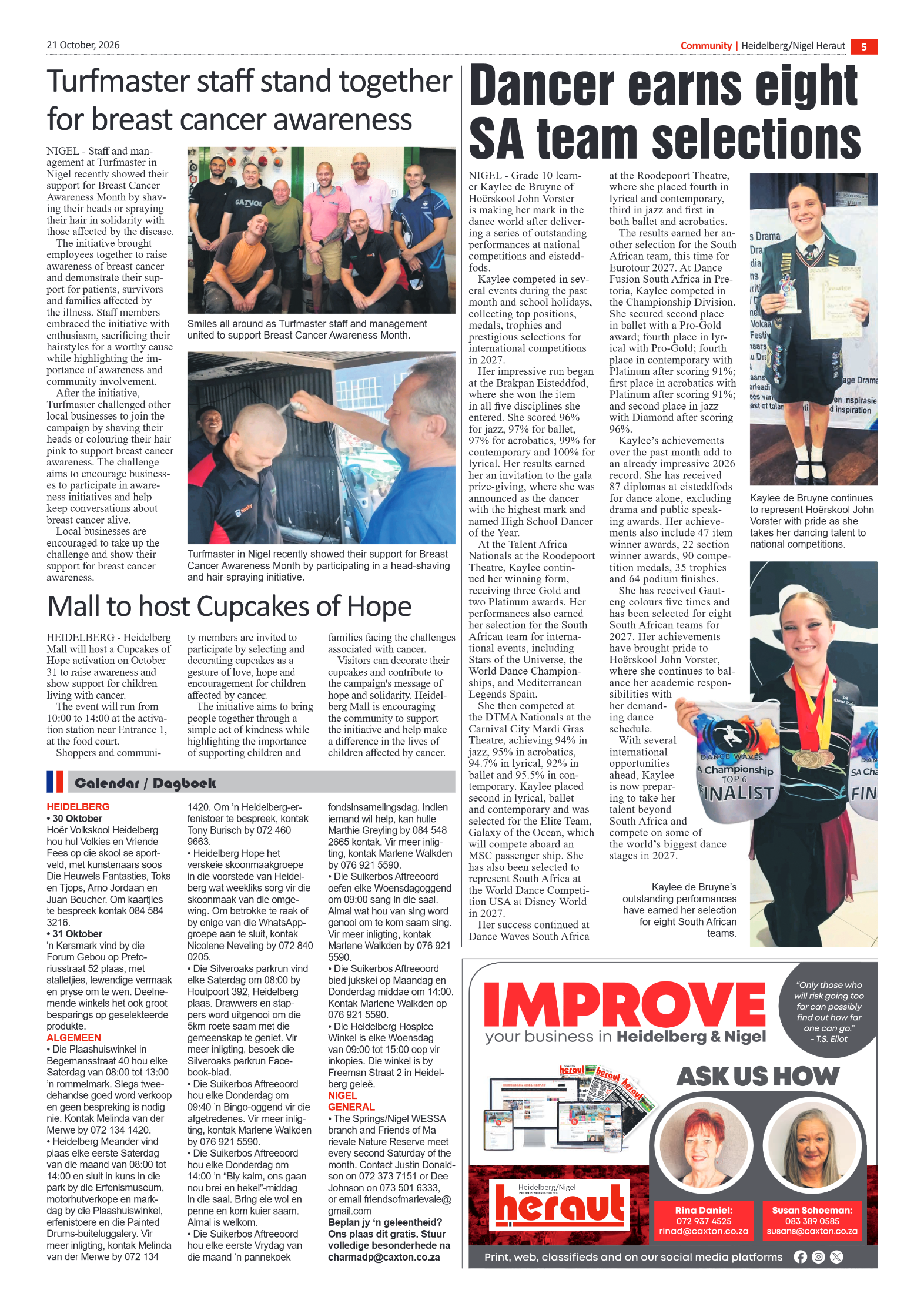 Heidelberg Nigel Heraut 21 October 2026 page 5