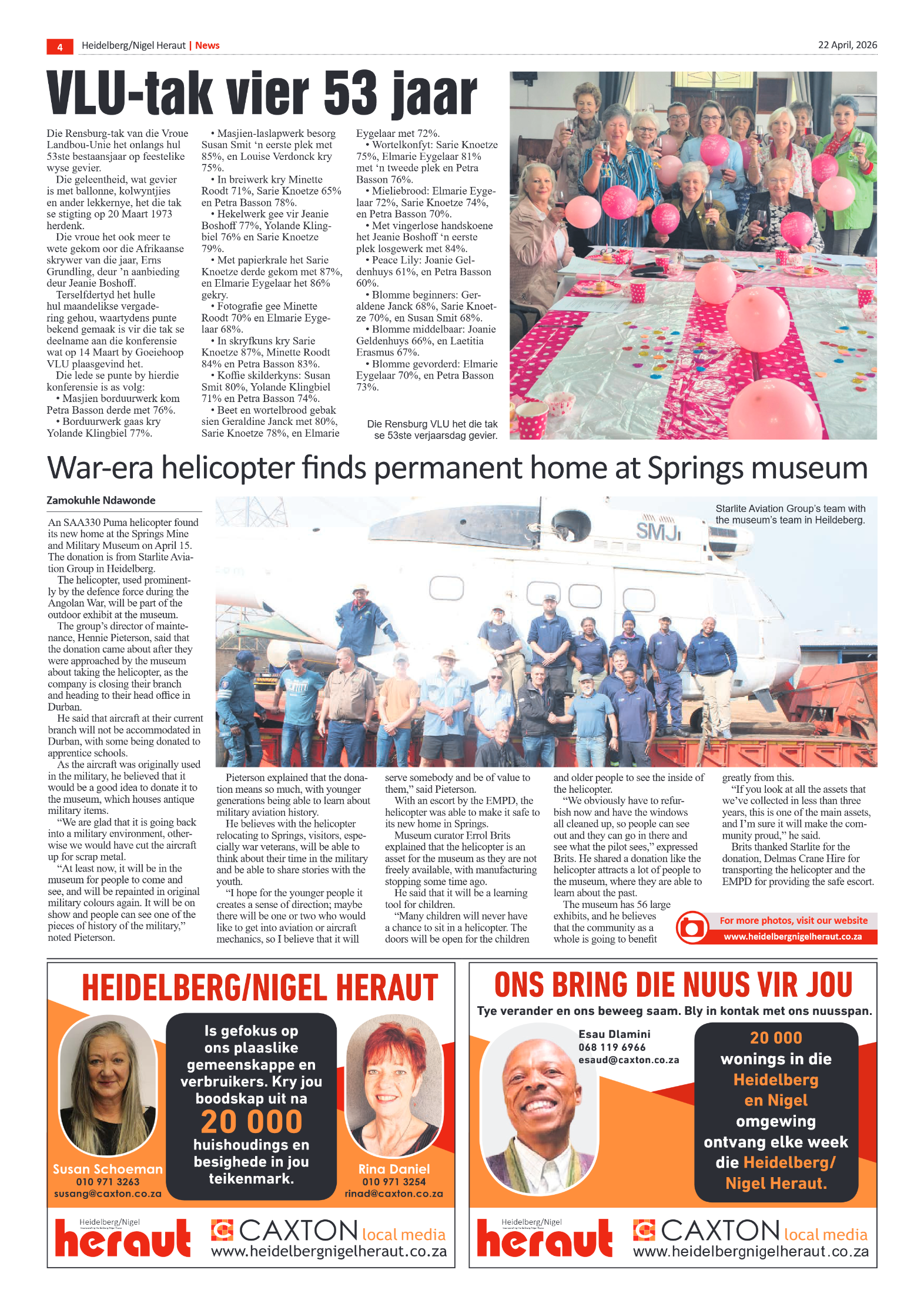 Heidelberg Nigel Heraut 22 April 2026 page 4
