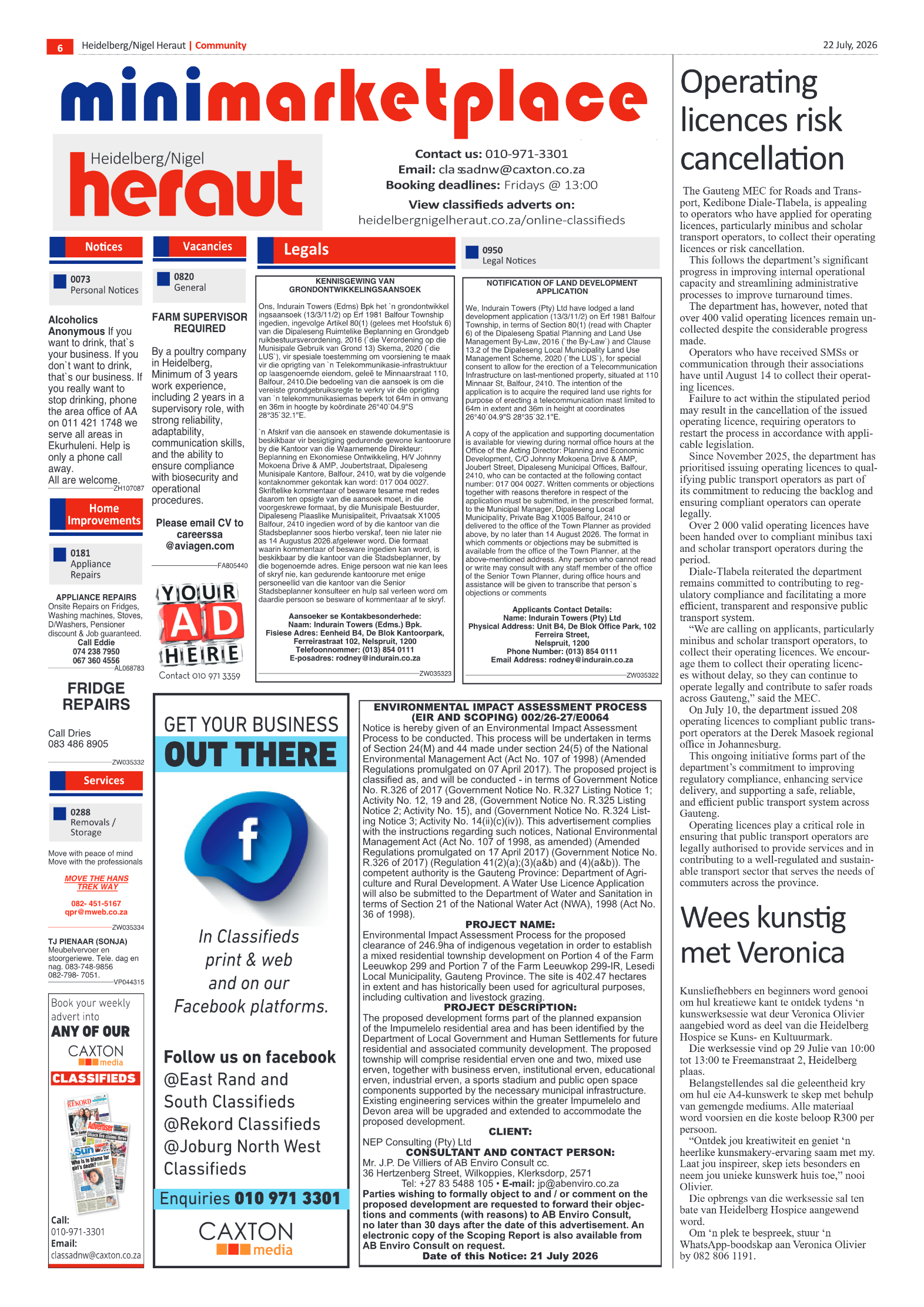 Heidelberg Nigel Heraut 22 July 2026 page 6