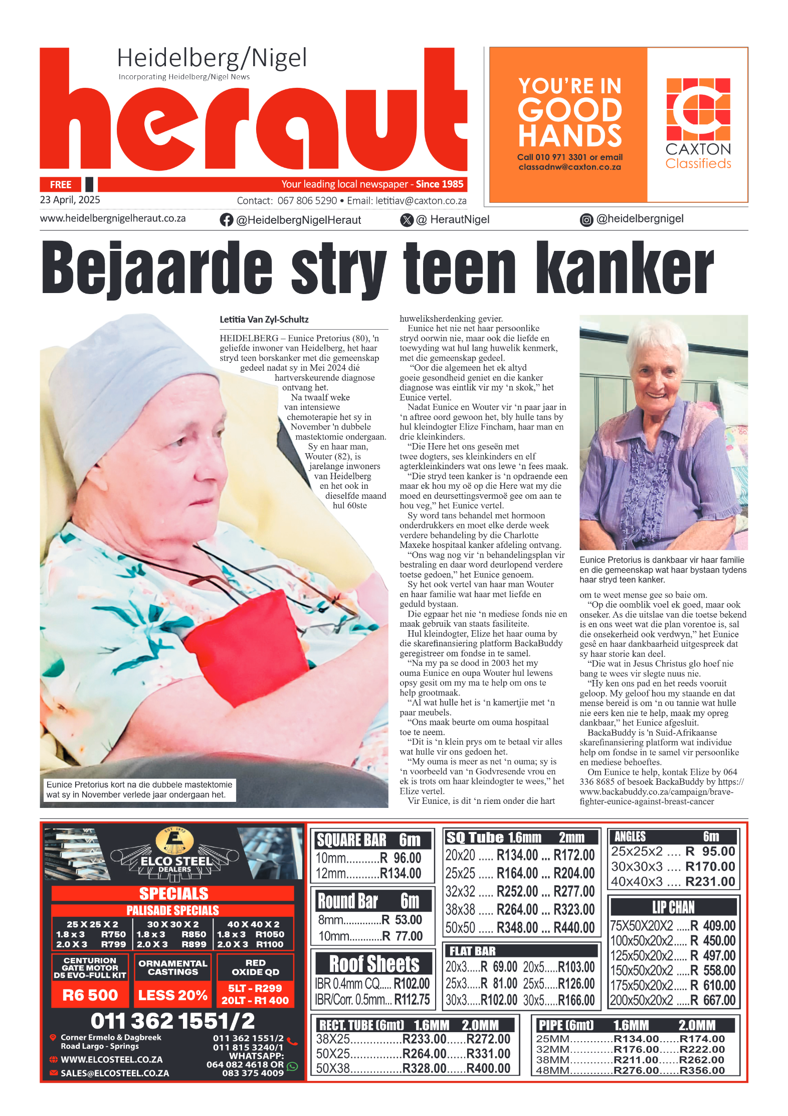 Heidelberg Nigel Heraut 23 April 2025 page 1