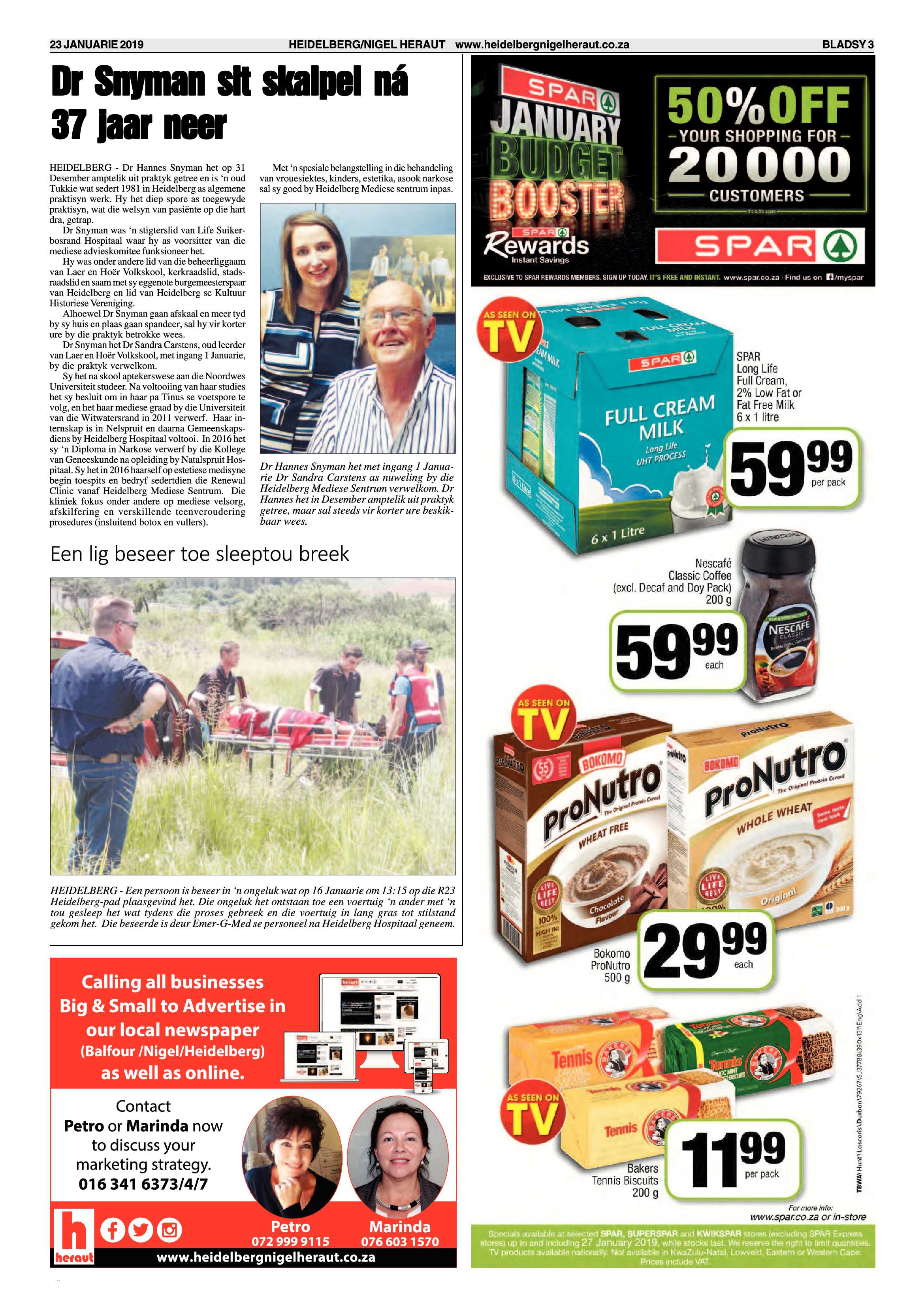 Heidelberg Nigel Heraut 23 January 2019 page 3