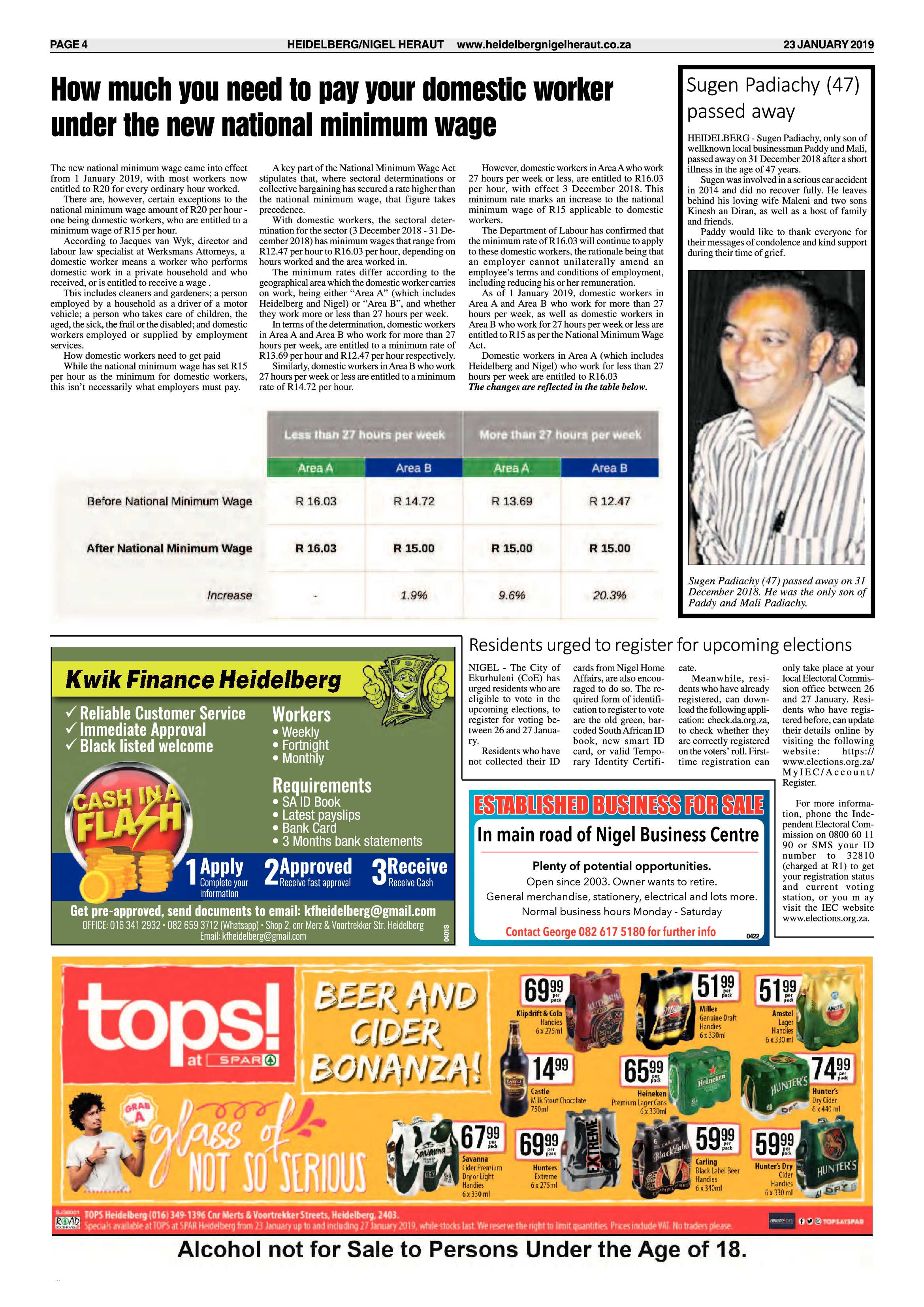 Heidelberg Nigel Heraut 23 January 2019 page 4