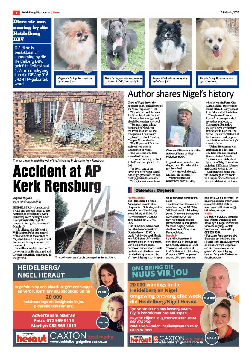 Heidelberg Nigel Heraut 23 March 2022 page 4