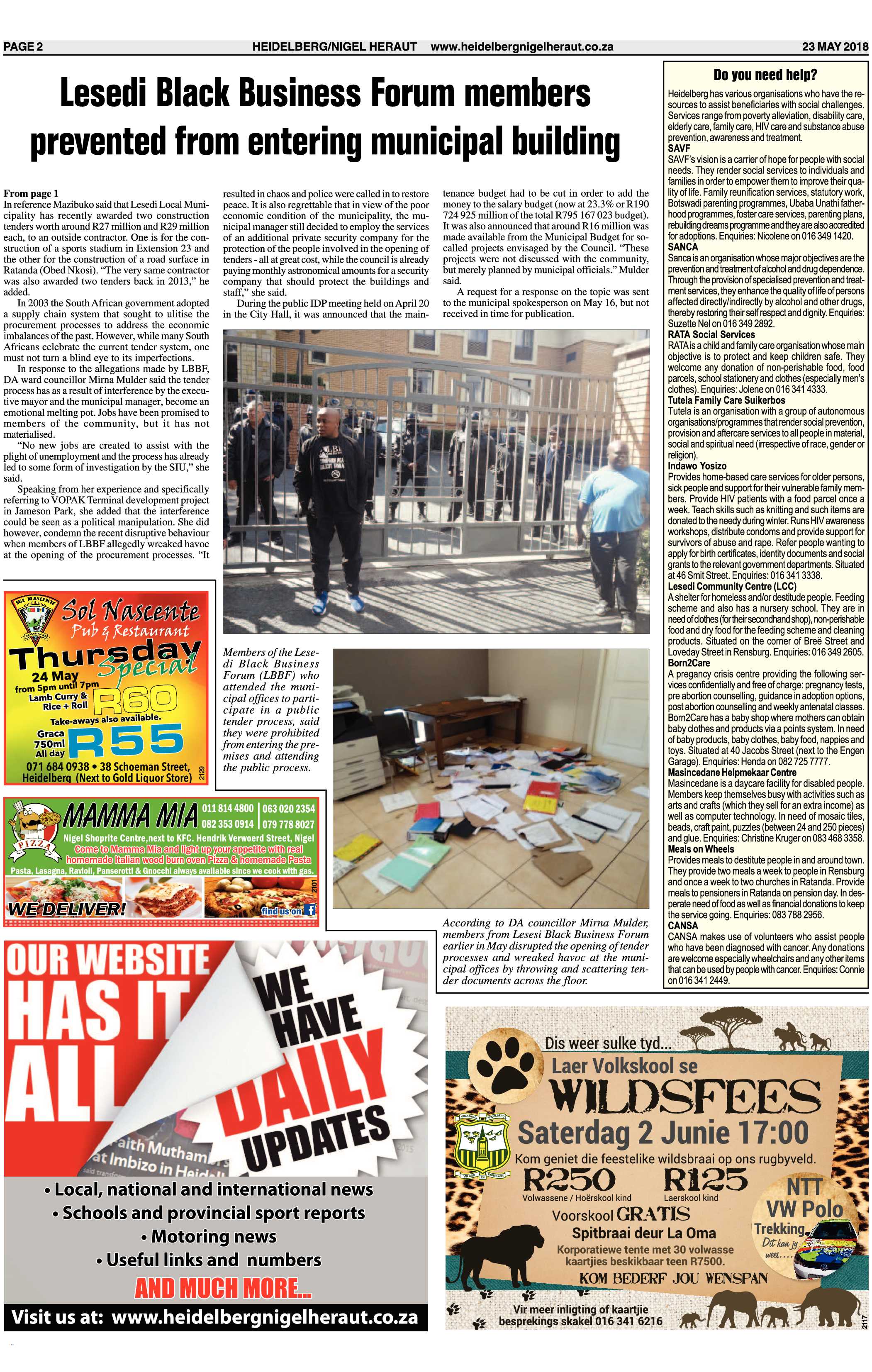 Heidelberg Nigel Heraut 23 May 2018 page 2