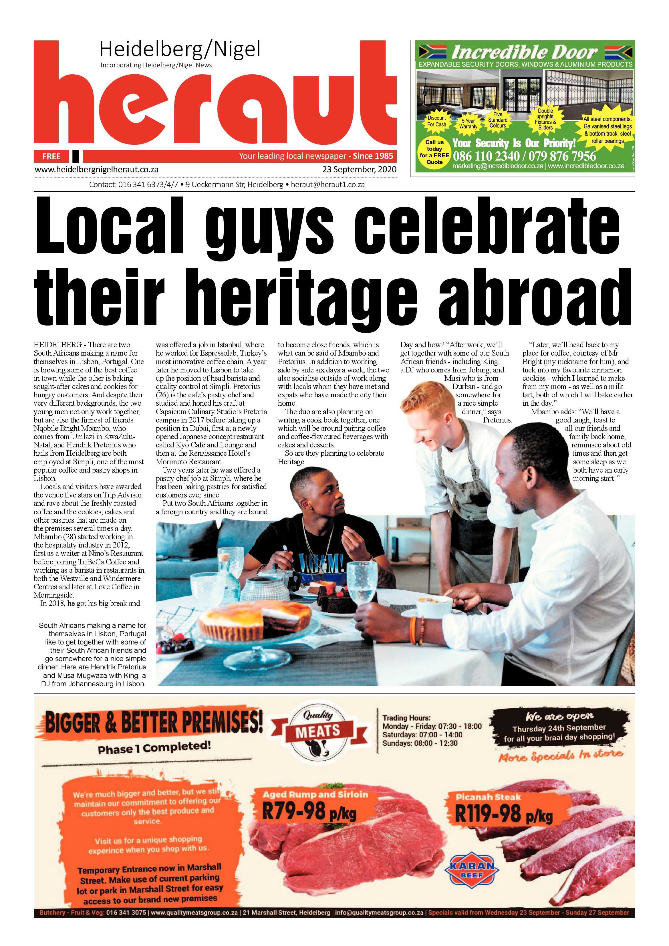 Heidelberg Nigel Heraut 23 September 2020 page 1
