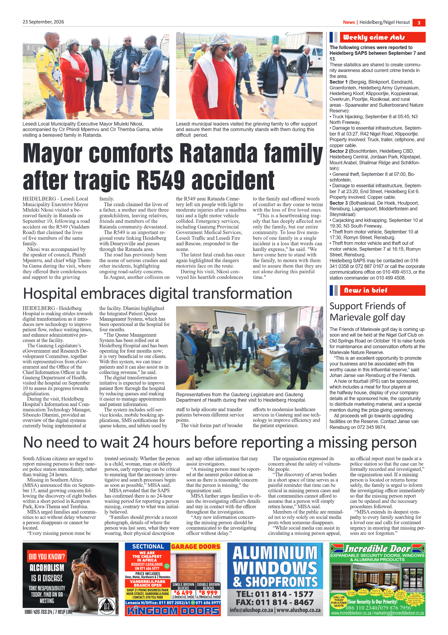 Heidelberg Nigel Heraut 23 September 2026 page 3