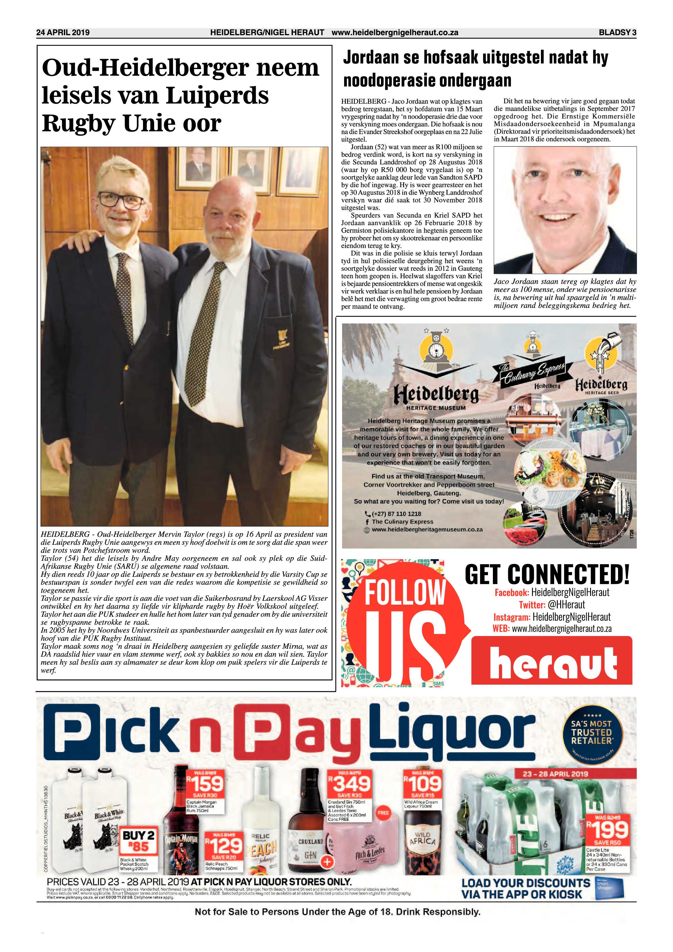 Heidelberg Nigel Heraut 24 April 2019 page 3
