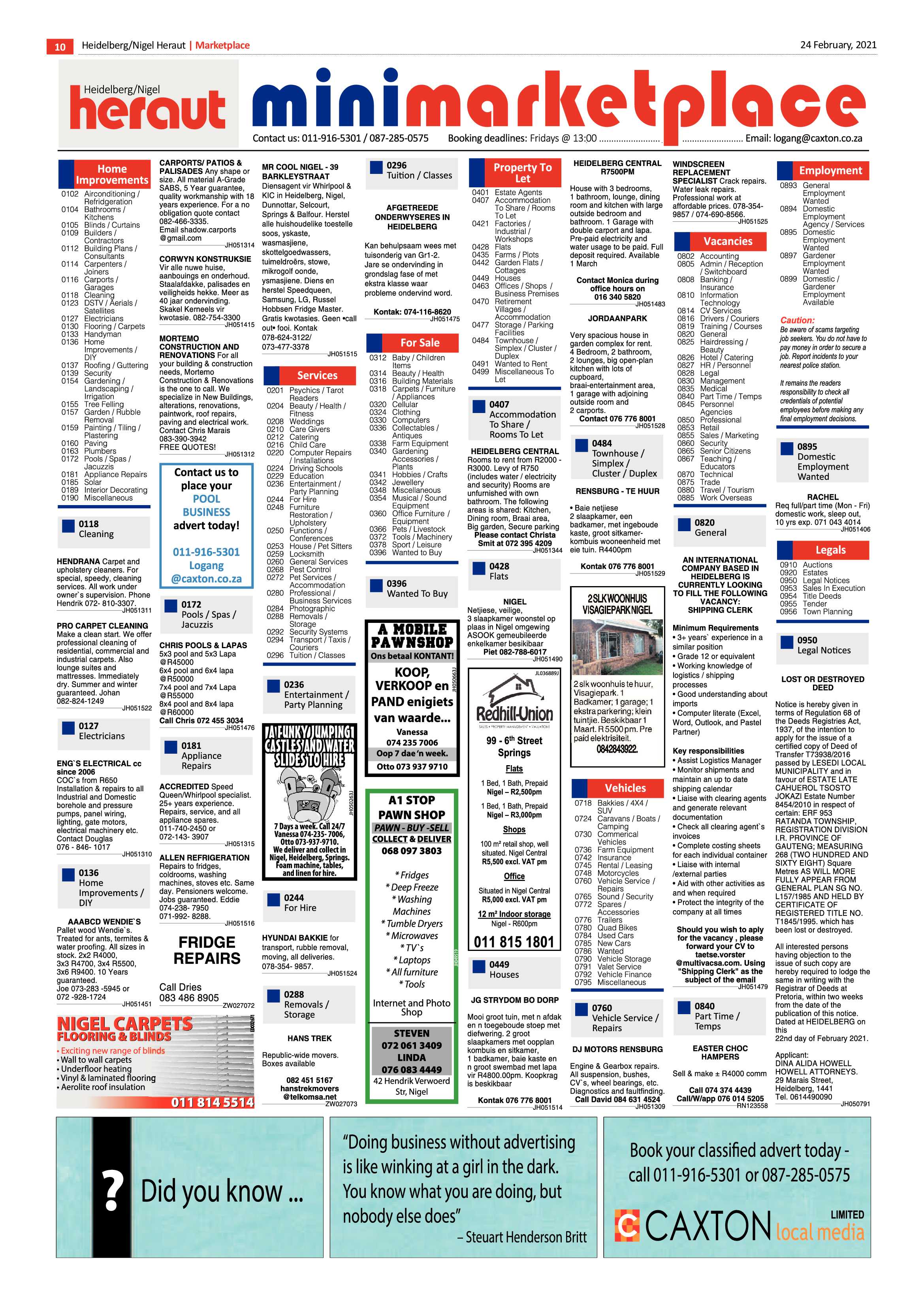 Heidelberg Nigel Heraut 24 February 2021 page 10