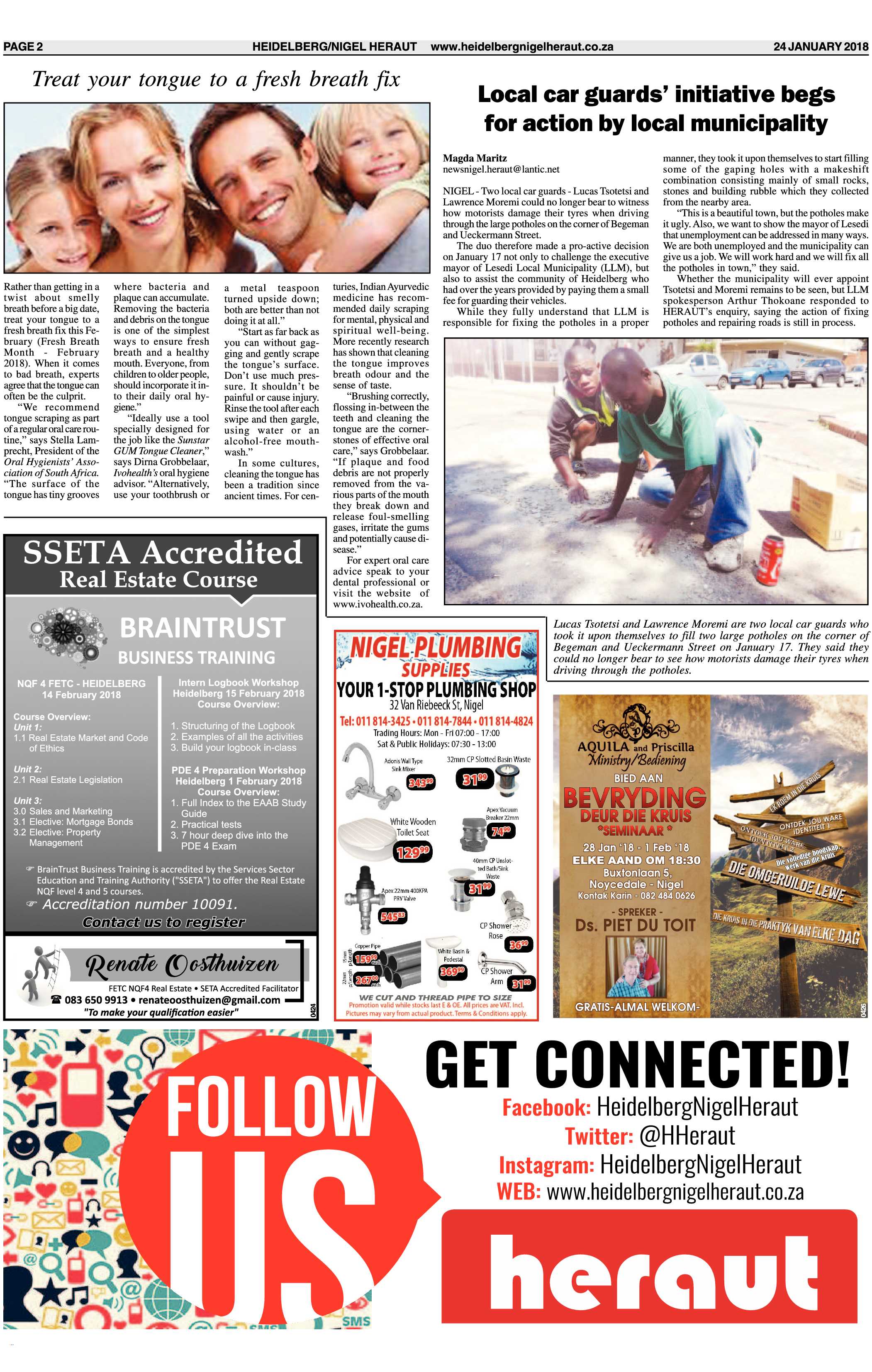 Heidelberg Nigel Heraut 24 January 2018 page 2