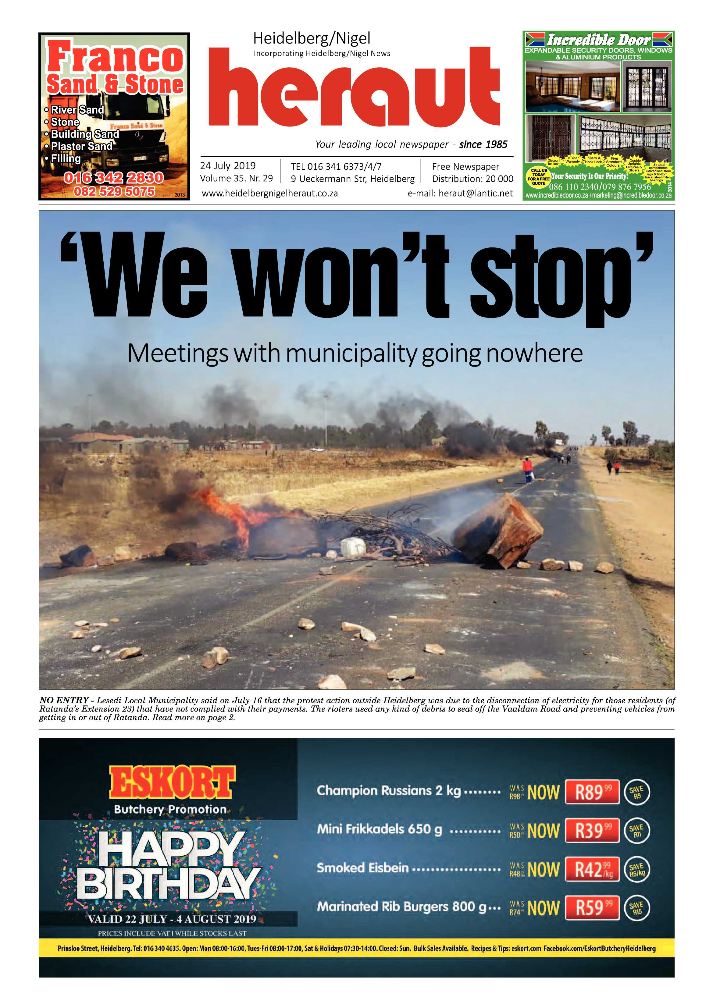 Heidelberg Nigel Heraut 24 July 2019 page 1