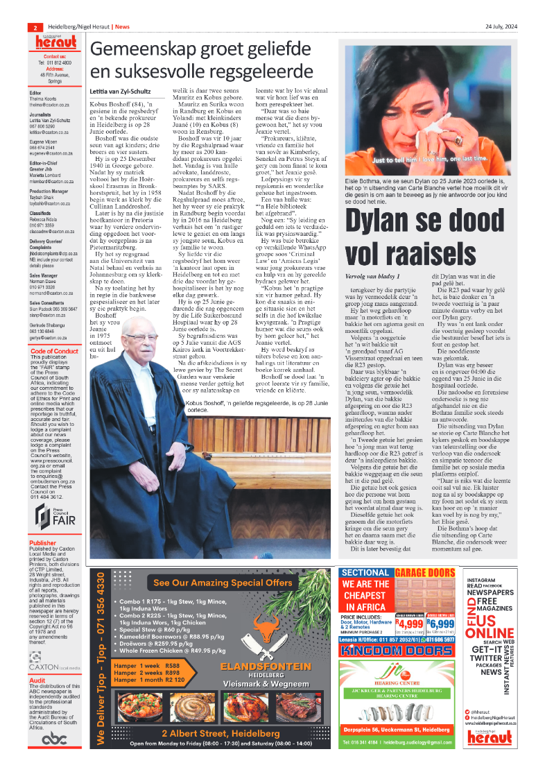 Heidelberg Nigel Heraut 24 July 2024 page 2