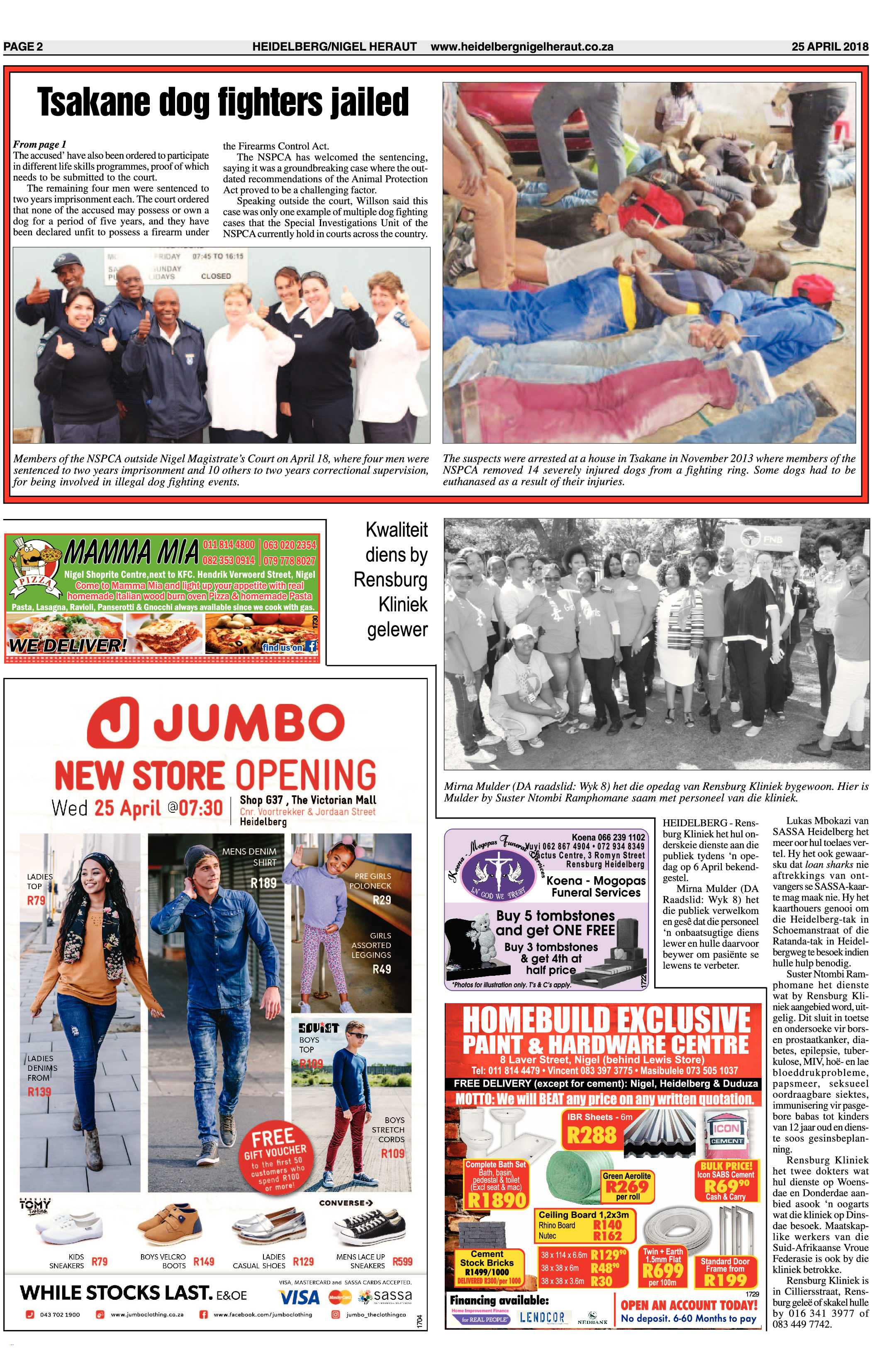 Heidelberg Nigel Heraut 25 April 2018 page 2