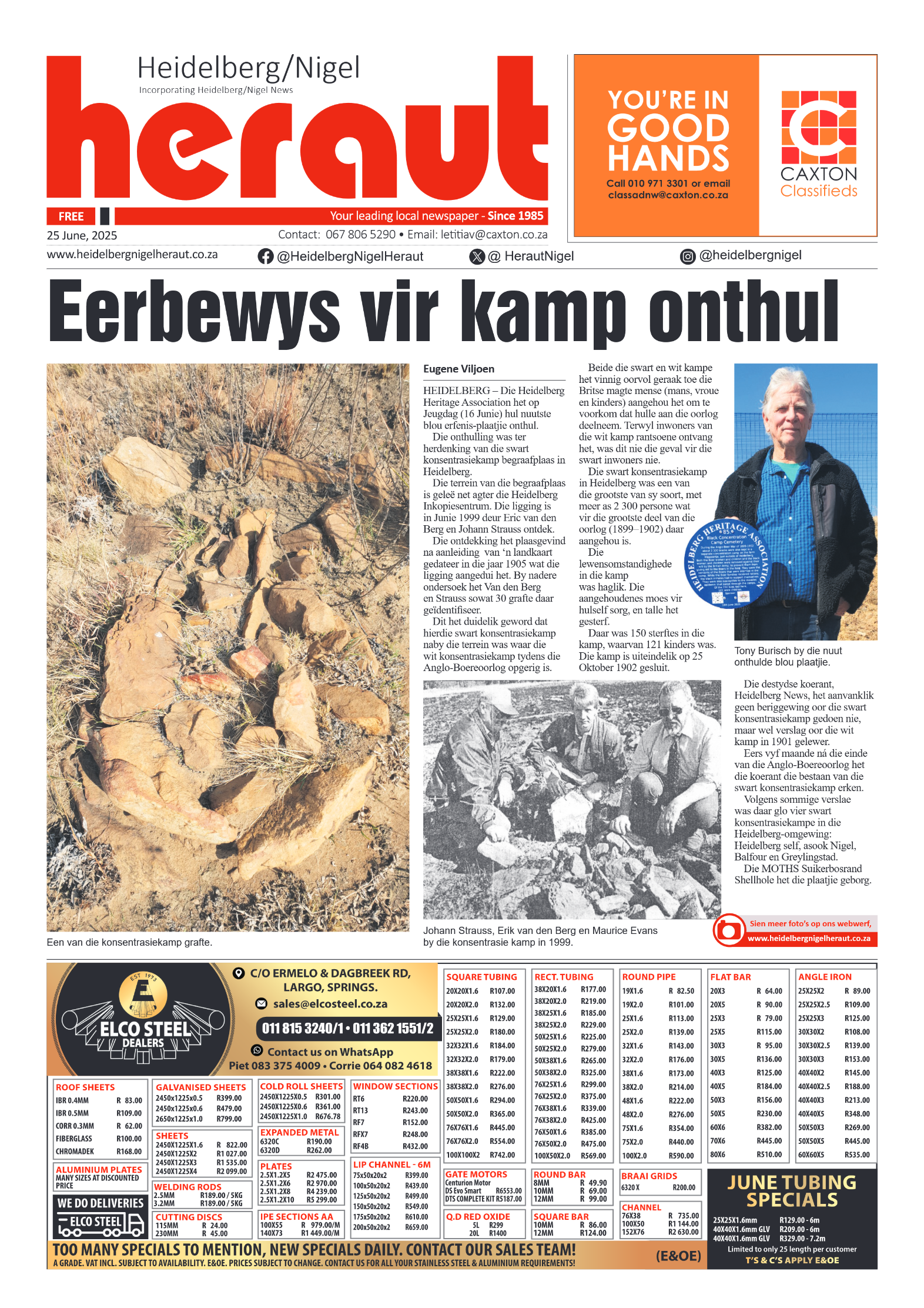 Heidelberg Nigel Heraut 25 June 2025 page 1