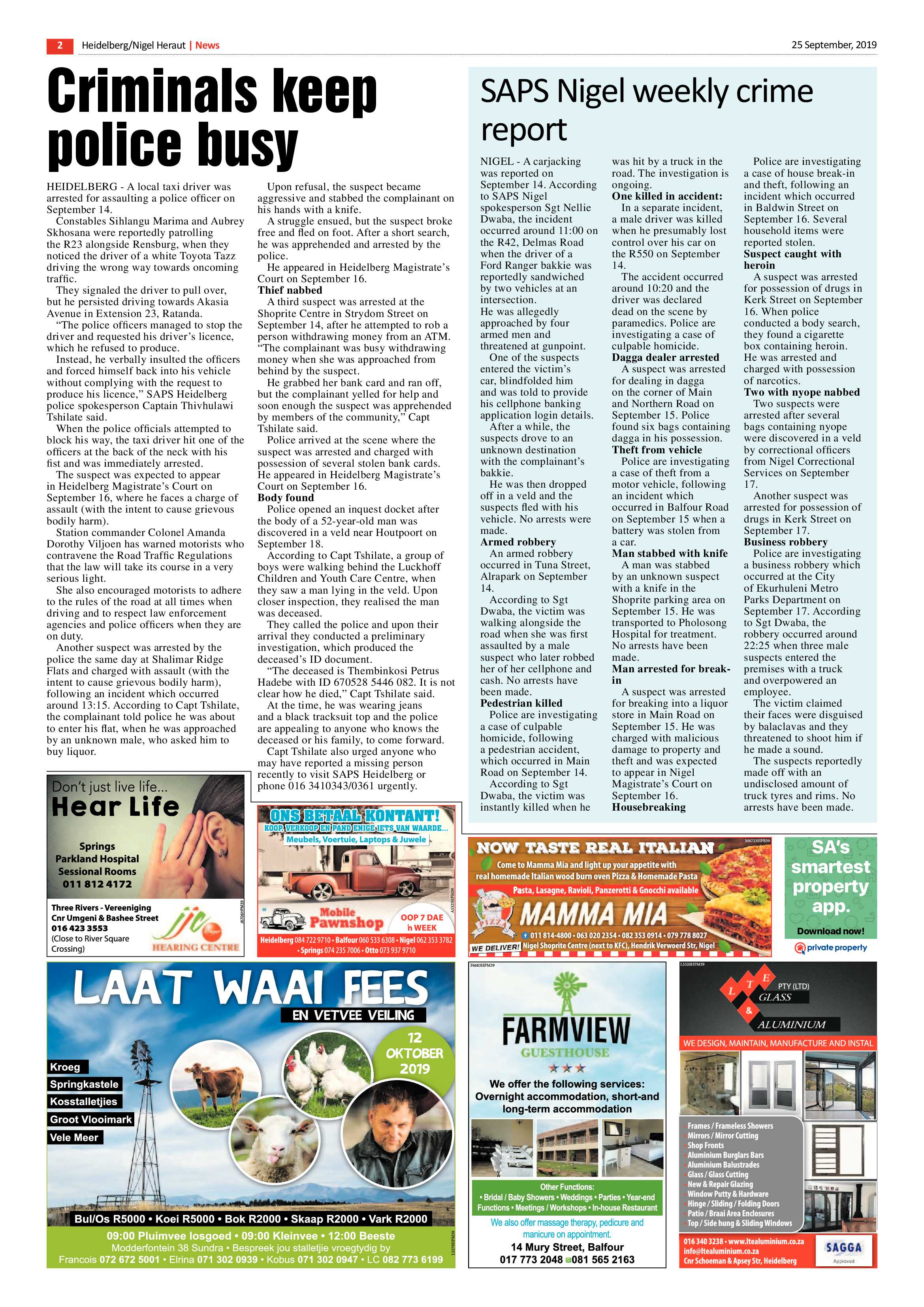 Heidelberg Nigel Heraut 25 September 2019 page 2