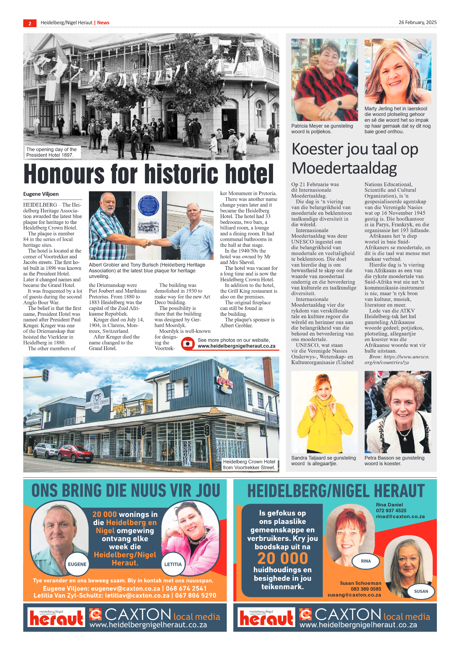Heidelberg Nigel Heraut 26 February 2025 page 2