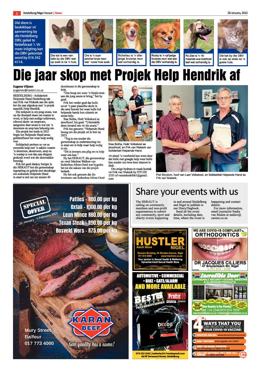 Heidelberg Nigel Heraut 26 Janaury 2022 page 2
