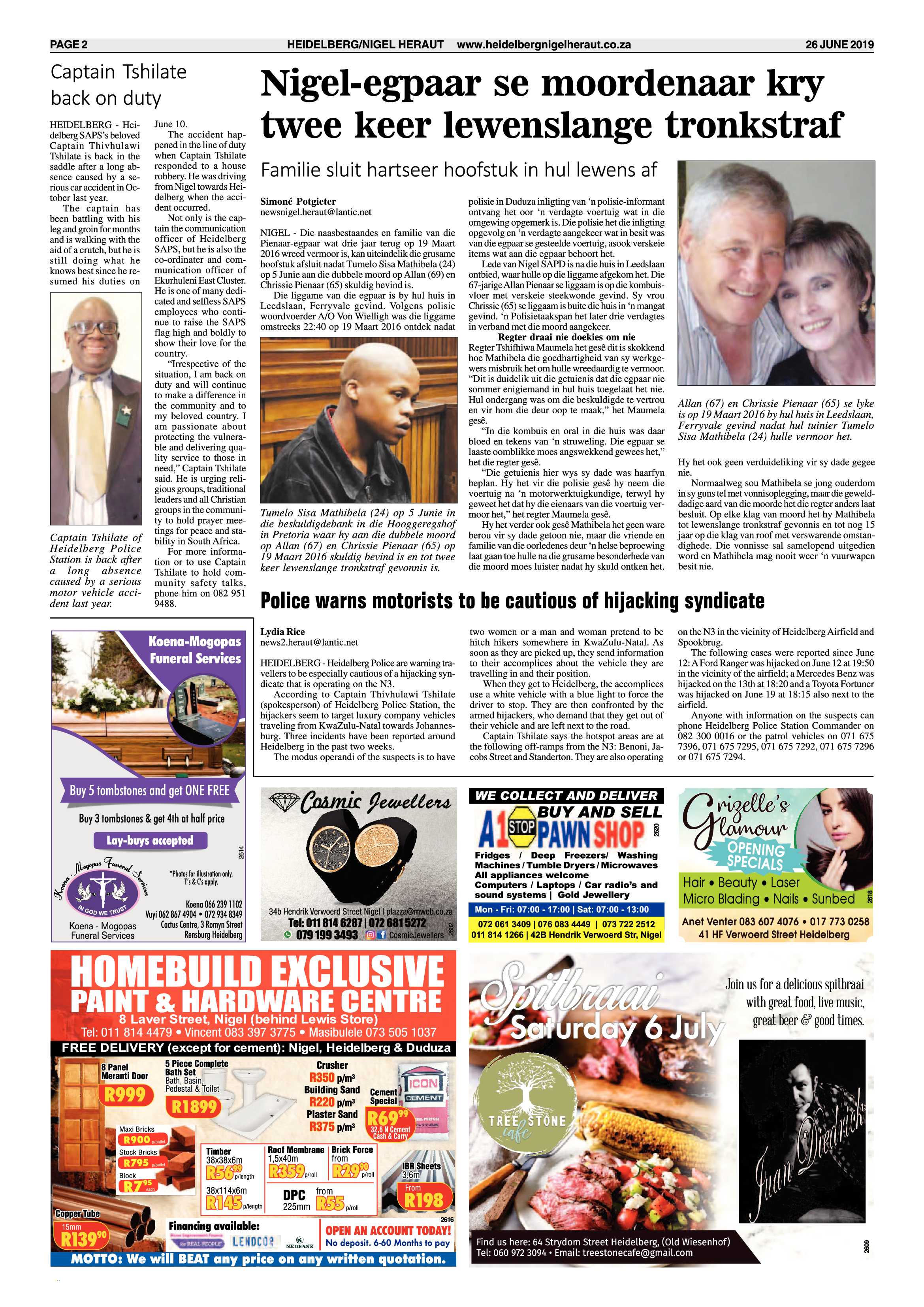 Heidelberg Nigel Heraut 26 June 2019 page 2