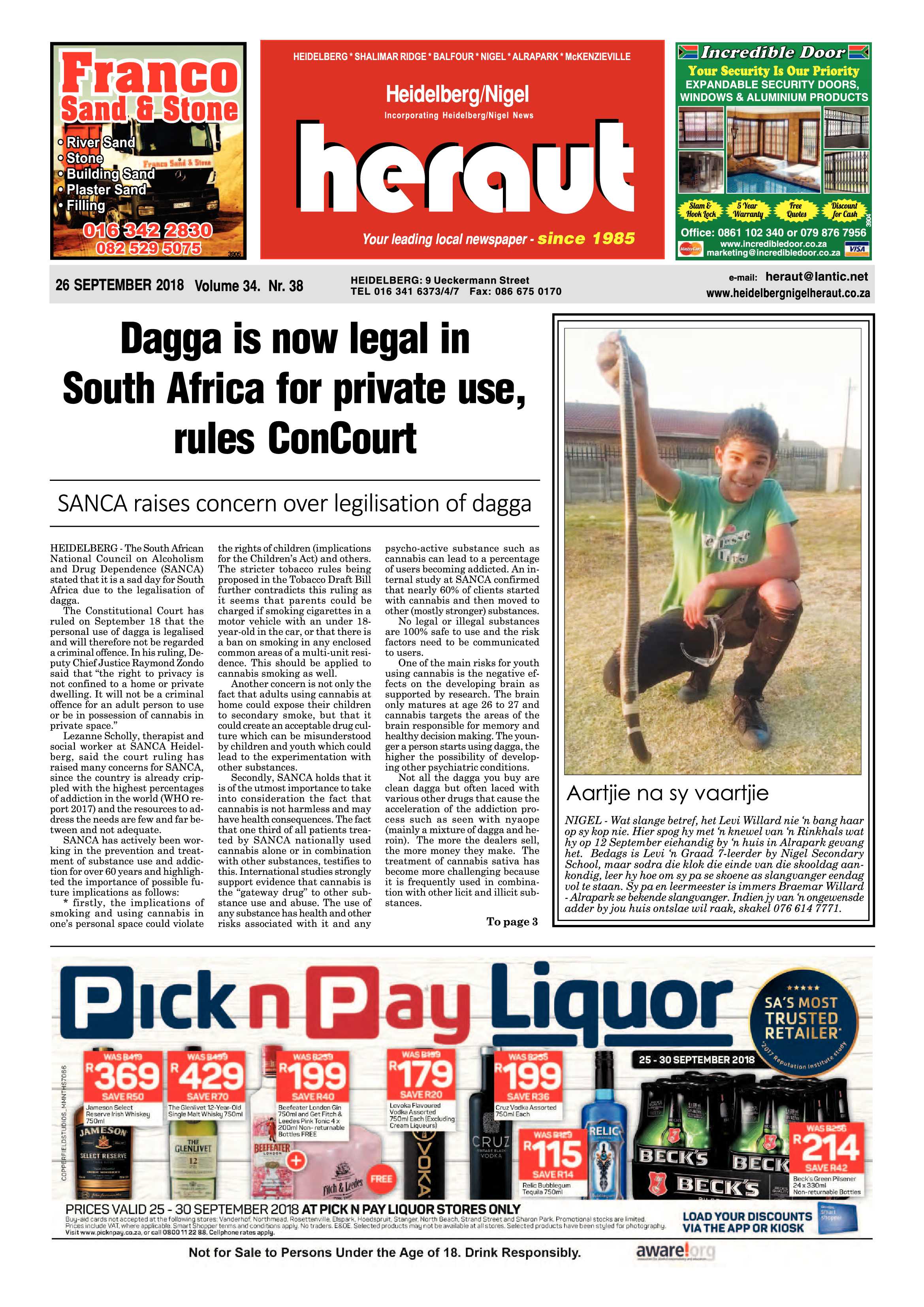 Heidelberg Nigel Heraut 26 September 2018 page 1