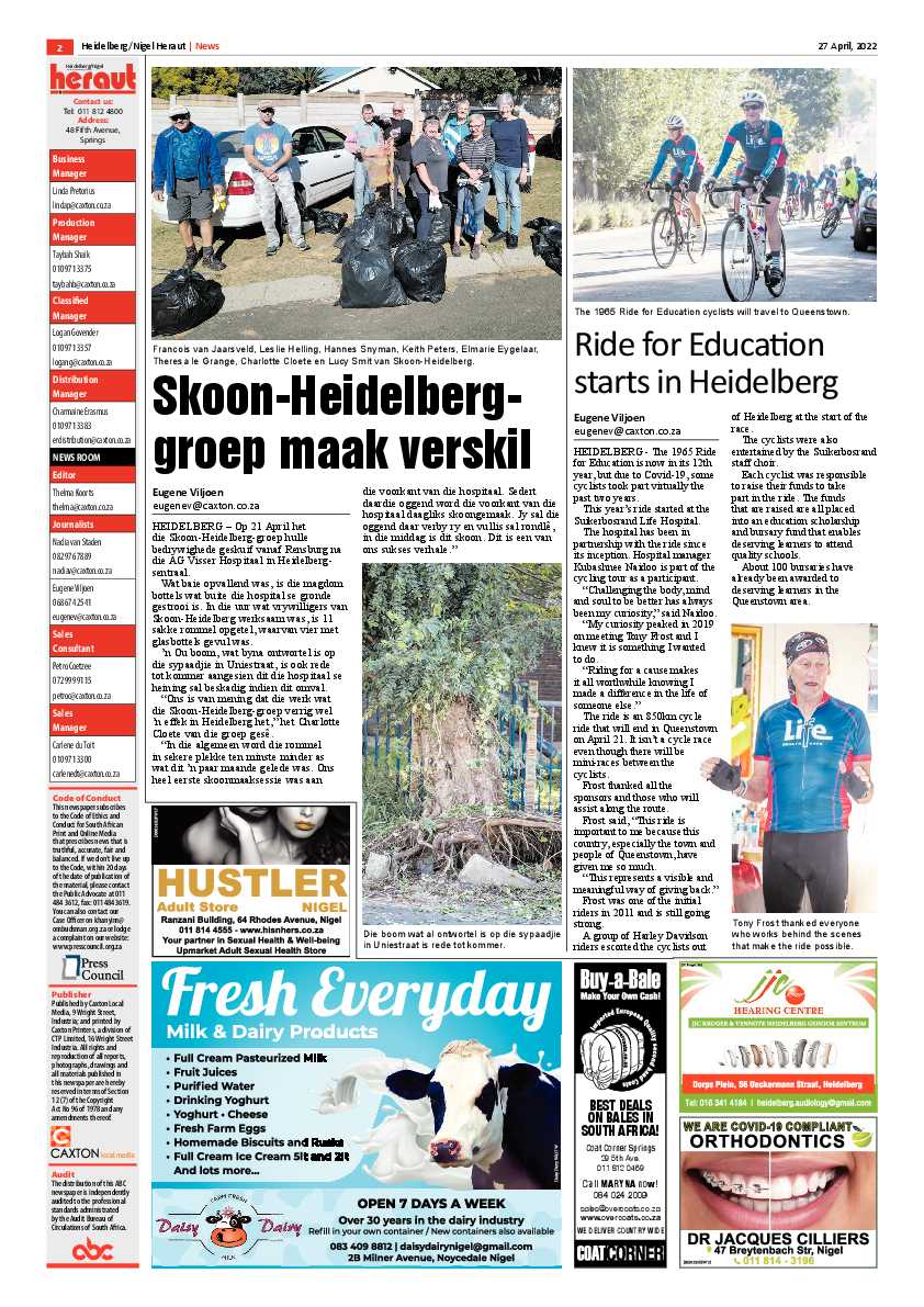 Heidelberg Nigel Heraut 27 April 2022 page 2