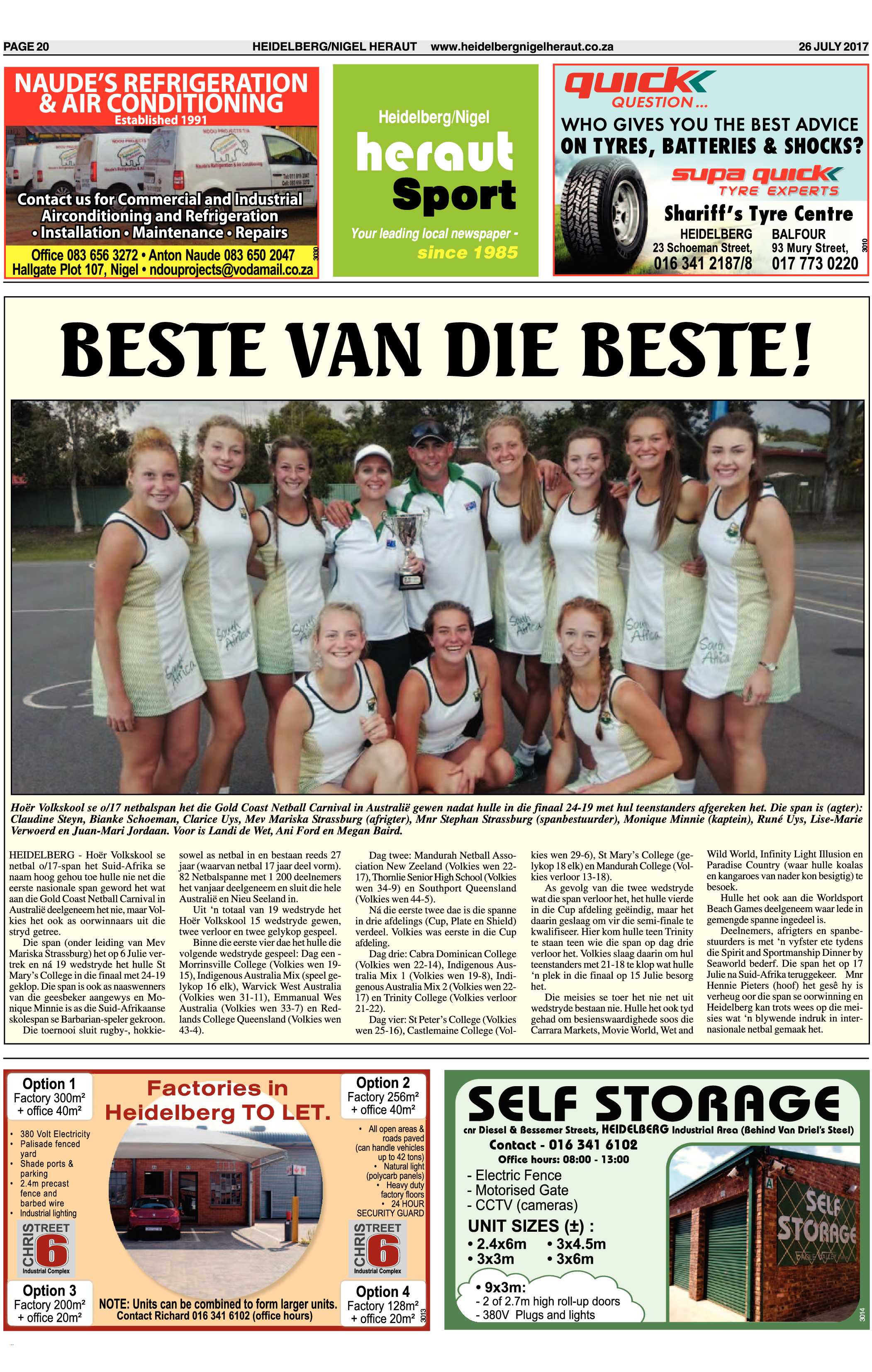 Heidelberg Nigel Heraut 26 July 2017 page 20