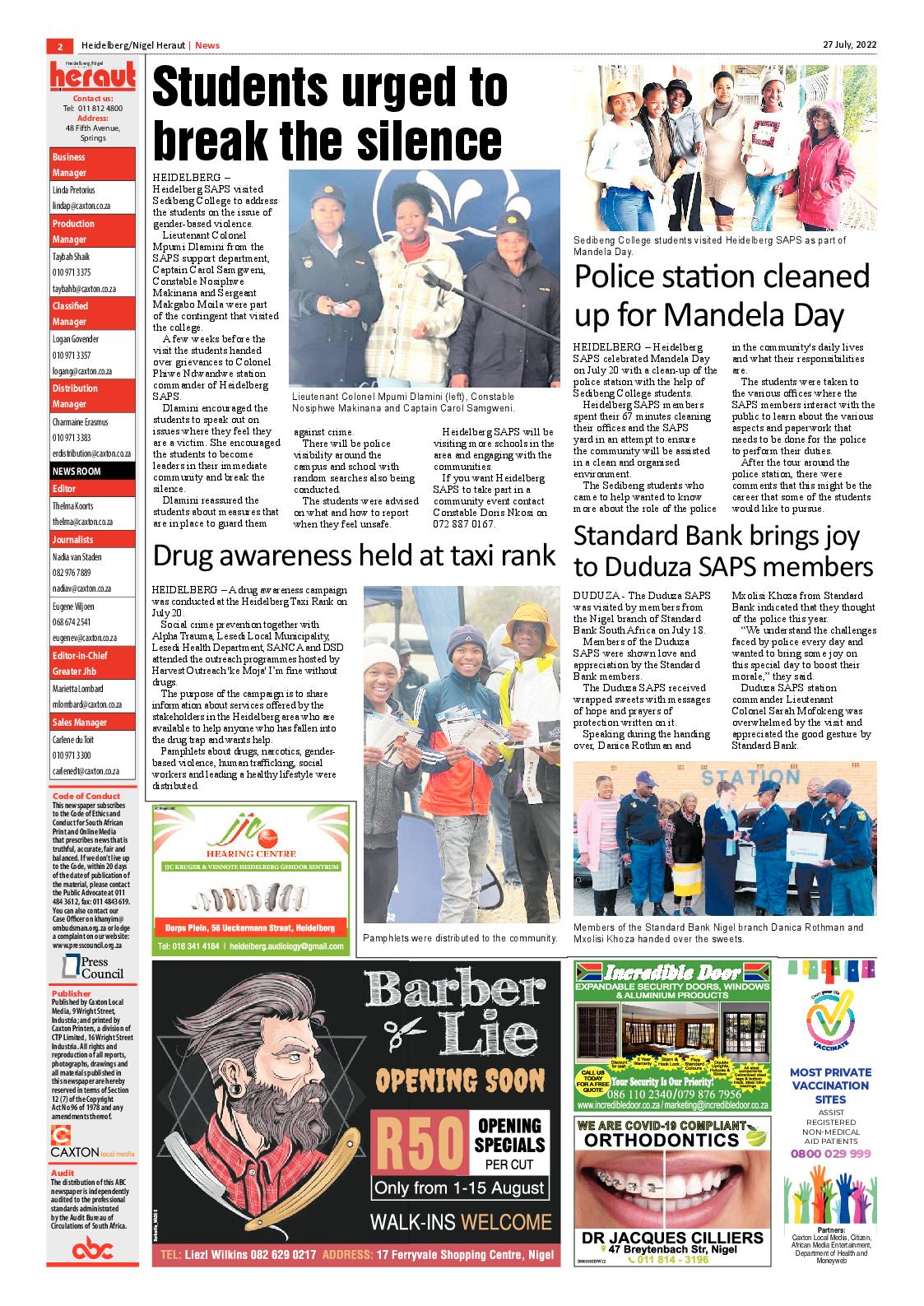 Heidelberg Nigel Heraut 27 July 2022 page 2