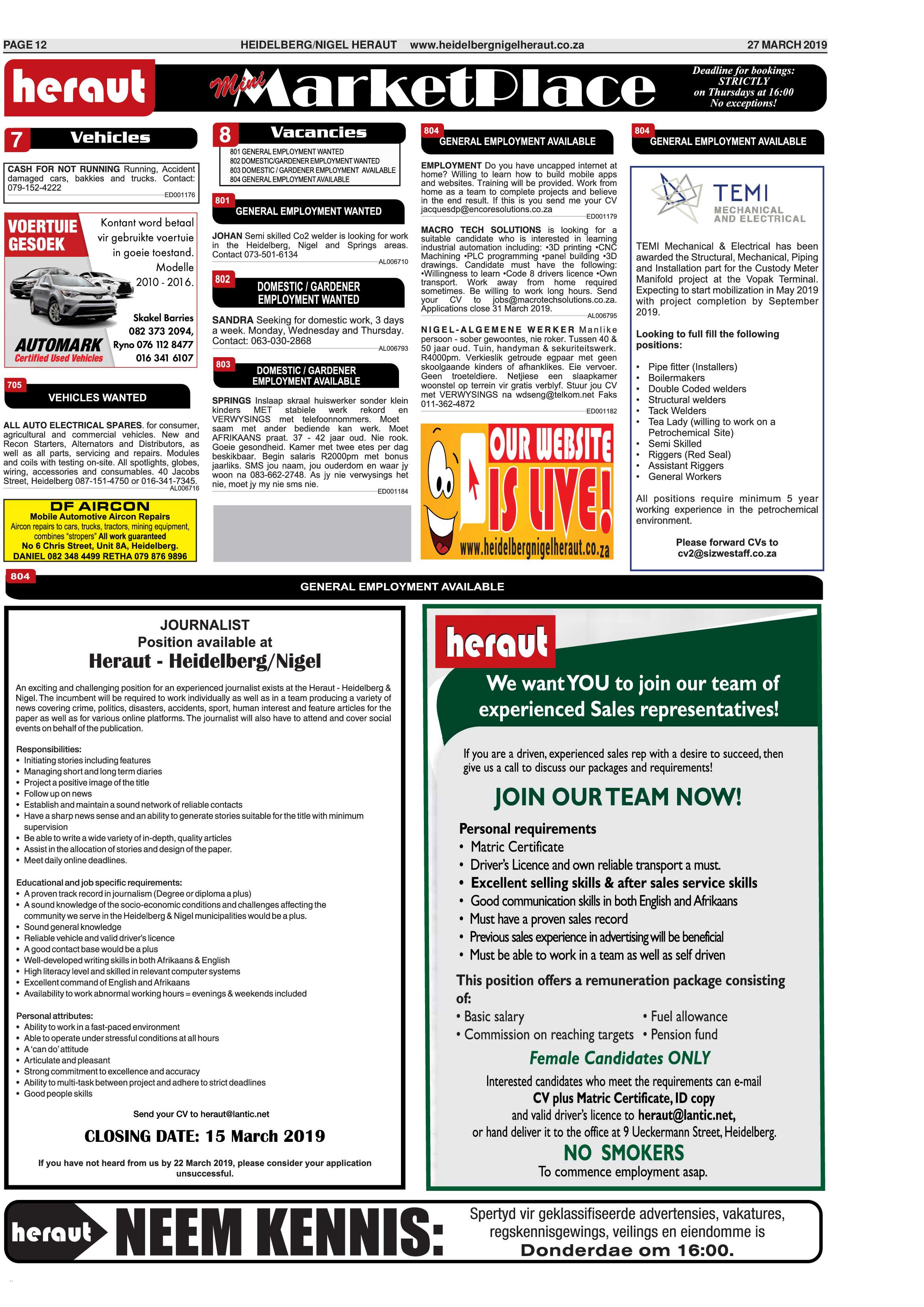 Heidelberg Nigel Heraut 27 March 2019 page 11