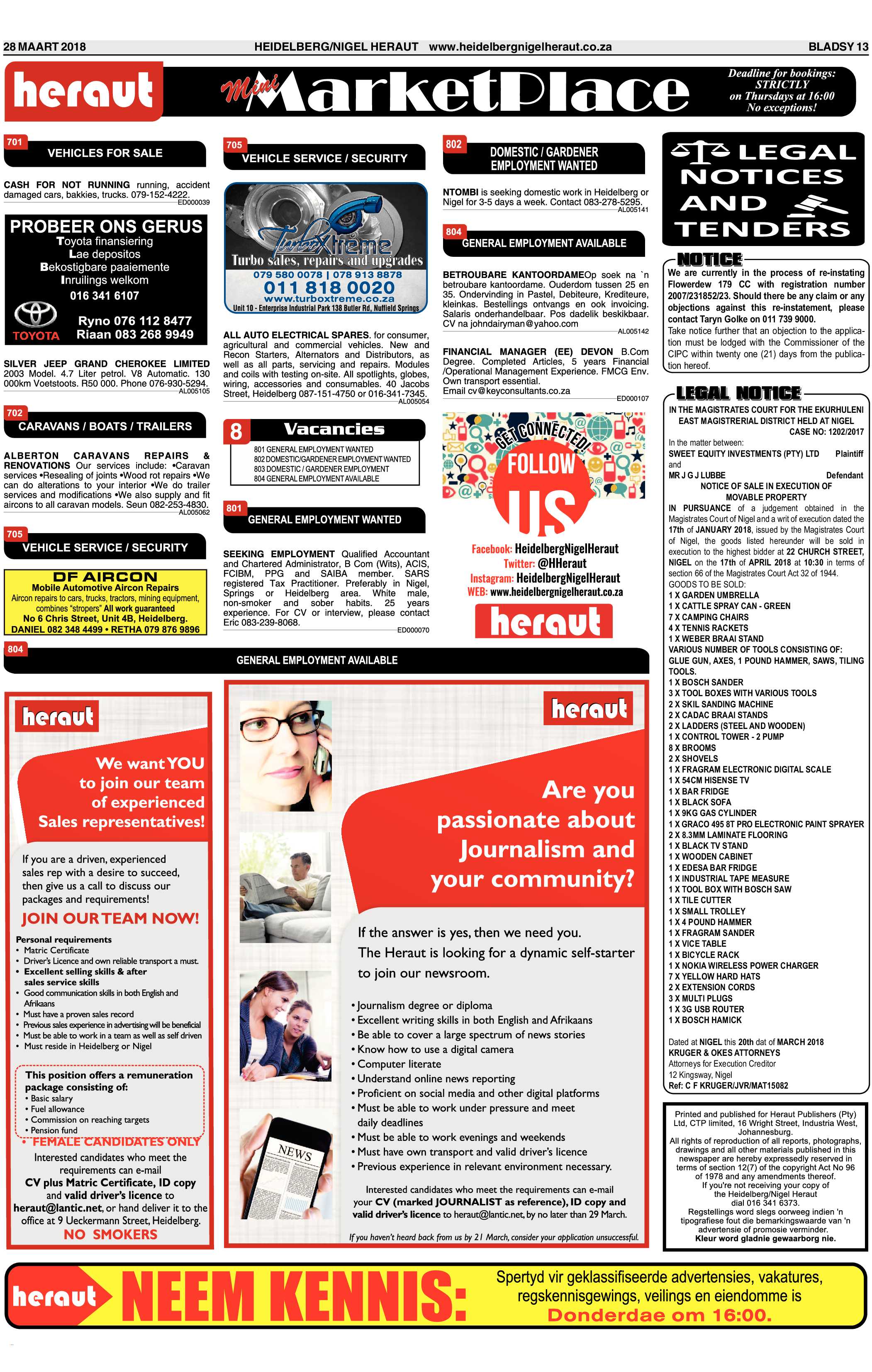 Heidelberg Nigel Heraut 28 March 2018 page 13