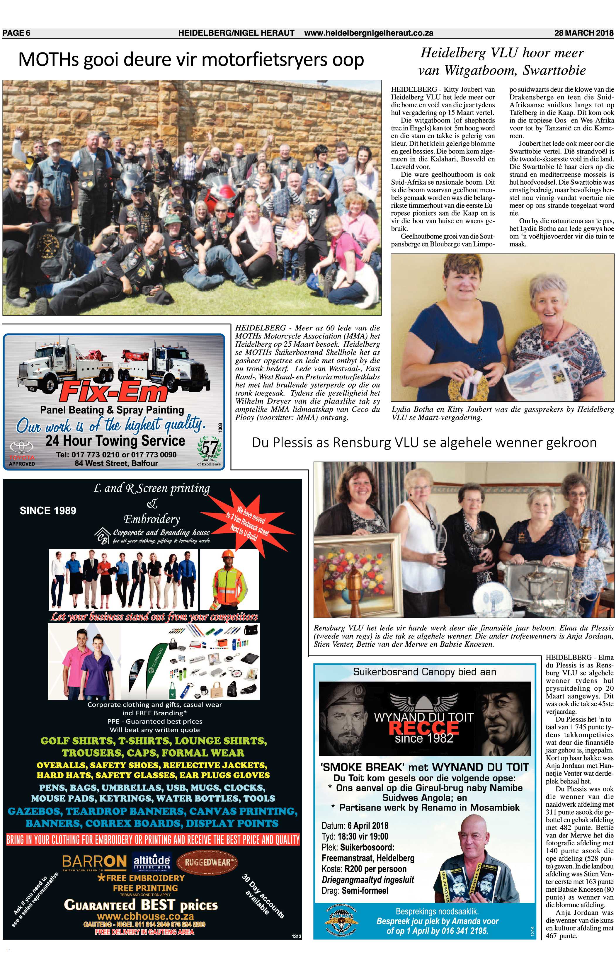 Heidelberg Nigel Heraut 28 March 2018 page 6