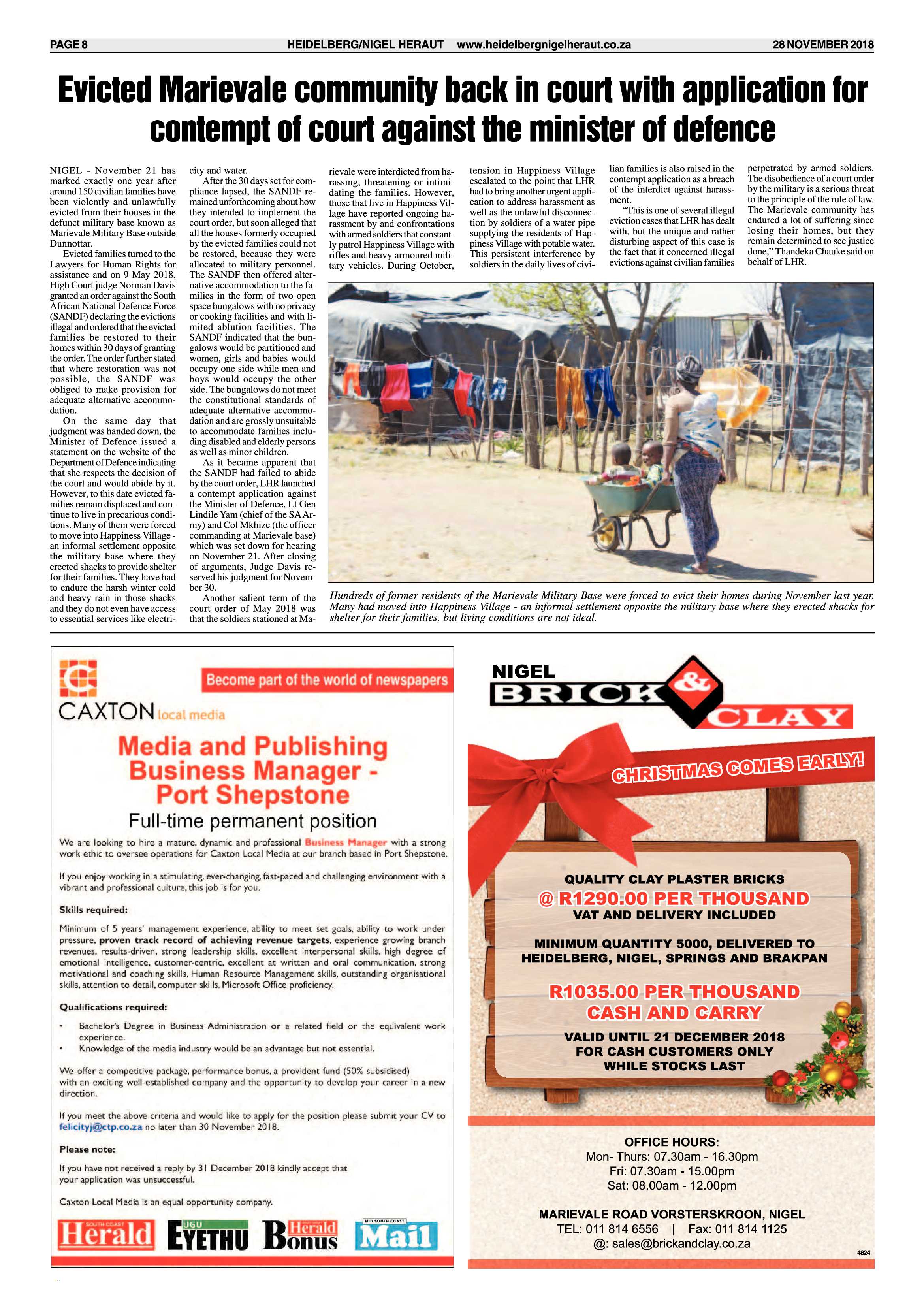 Heidelberg Nigel Heraut 28 November 2018 page 8