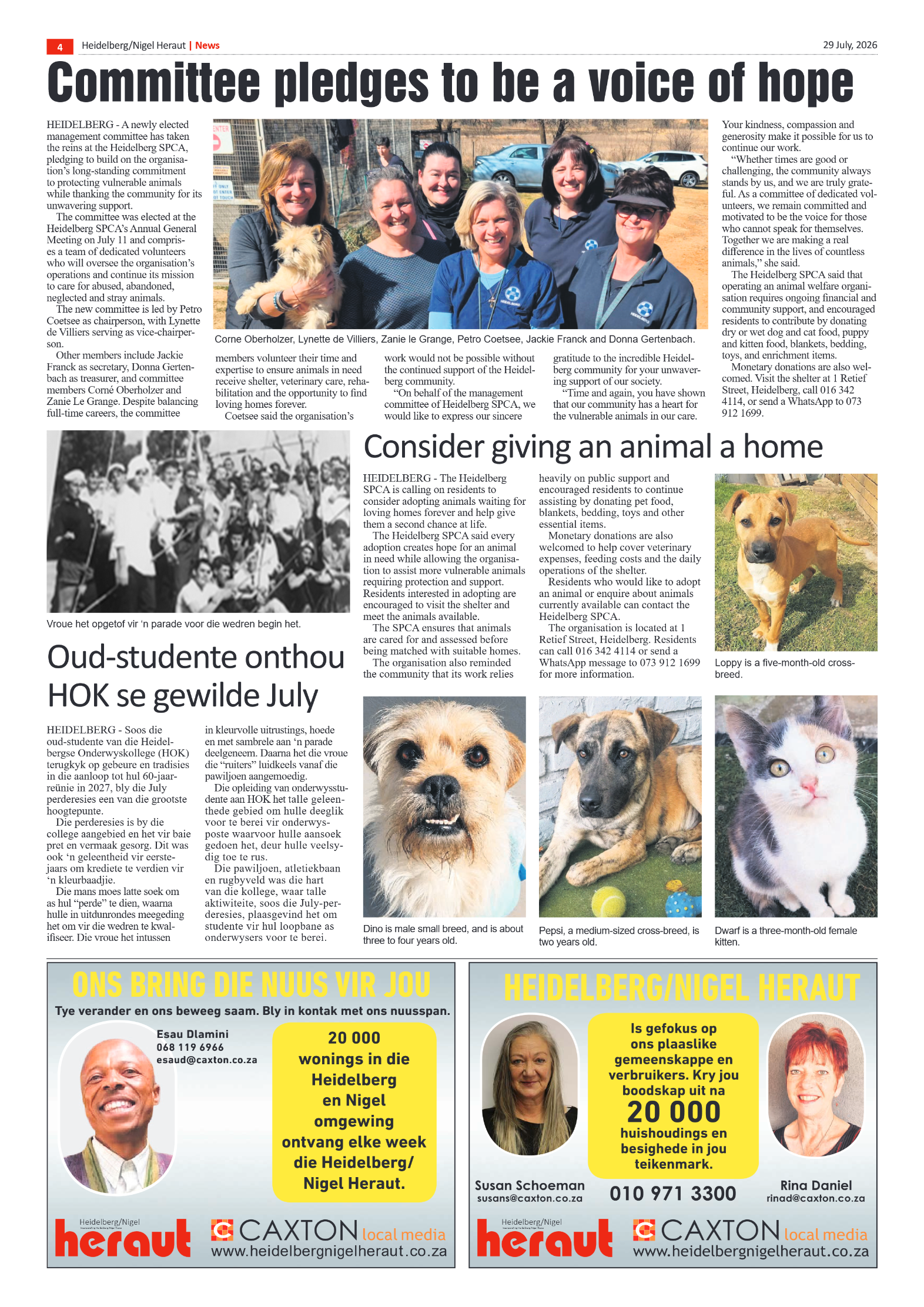 Heidelberg Nigel Heraut 29 July 2026 page 4