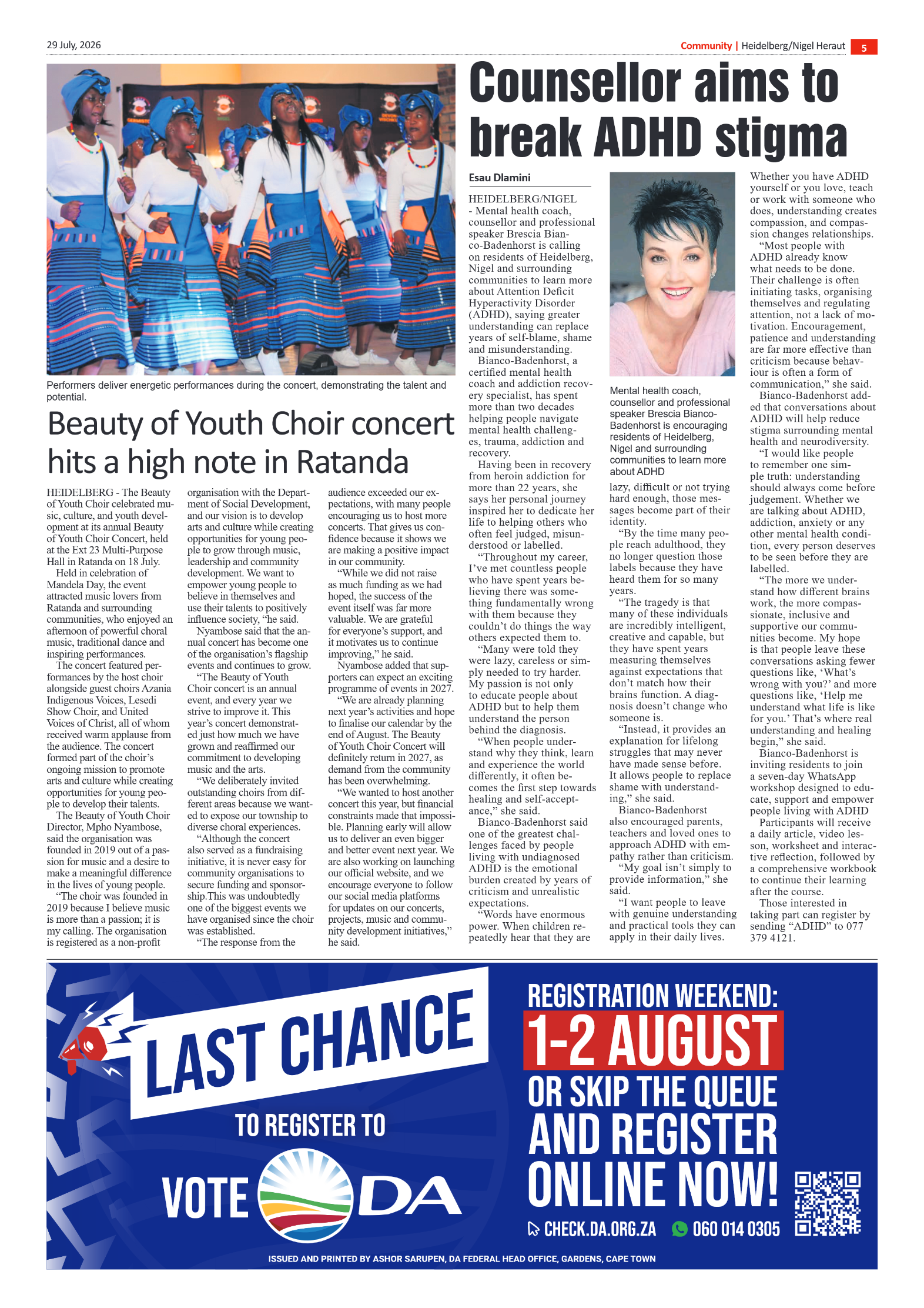 Heidelberg Nigel Heraut 29 July 2026 page 5