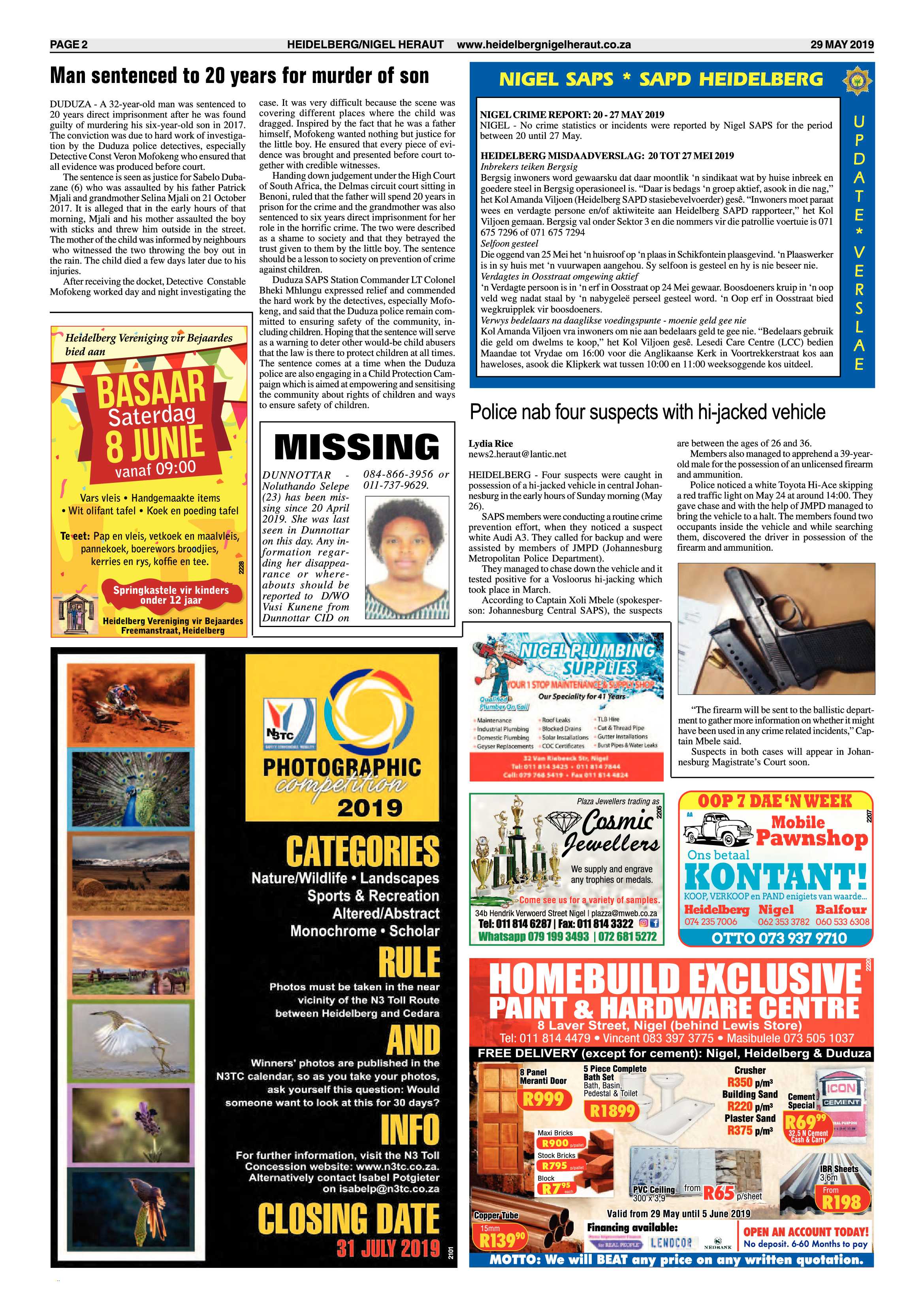 Heidelberg Nigel Heraut 29 May 2019 page 2